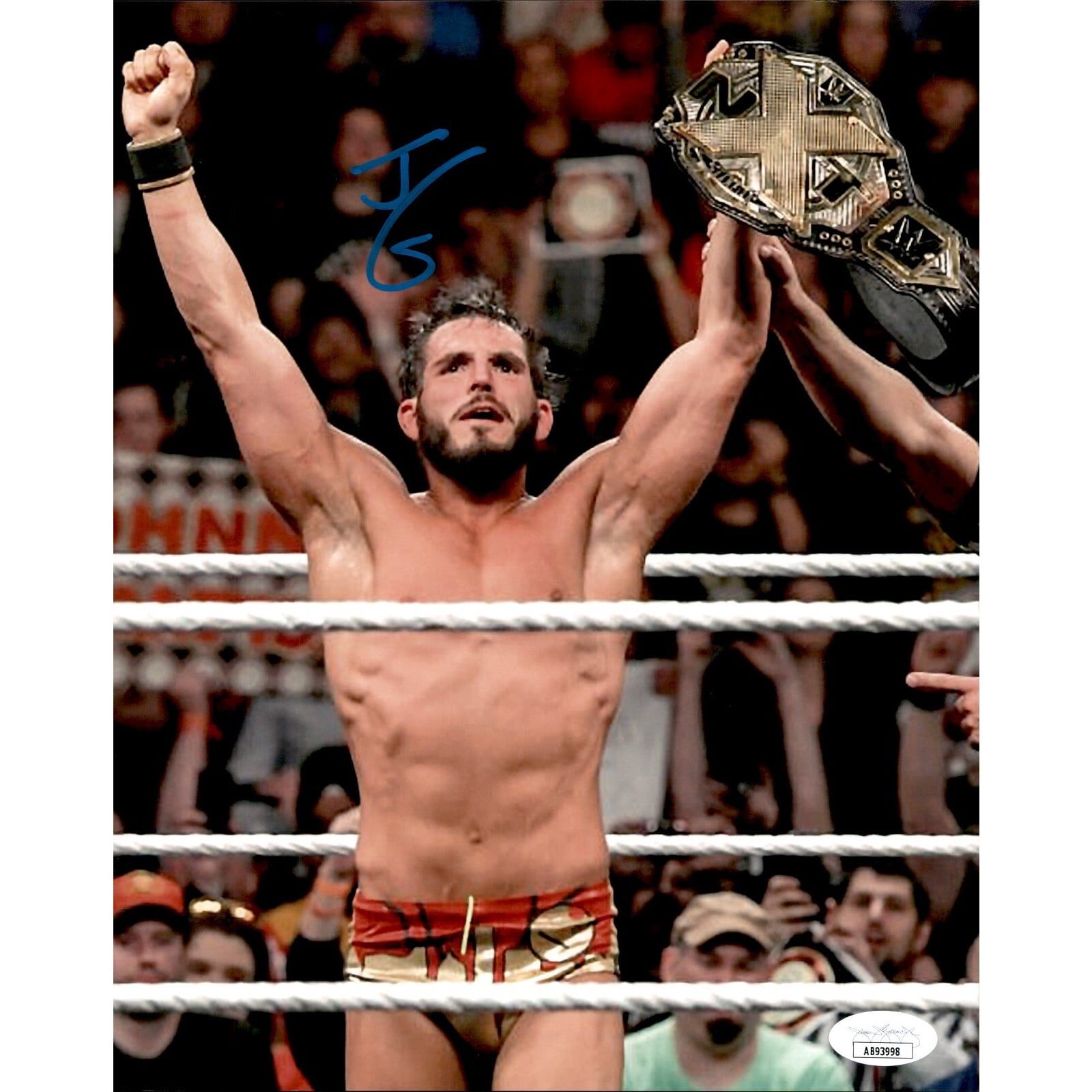 1600x1600 Johnny Gargano Signed WWE NXT Champion 8x10 Photo JSA COA