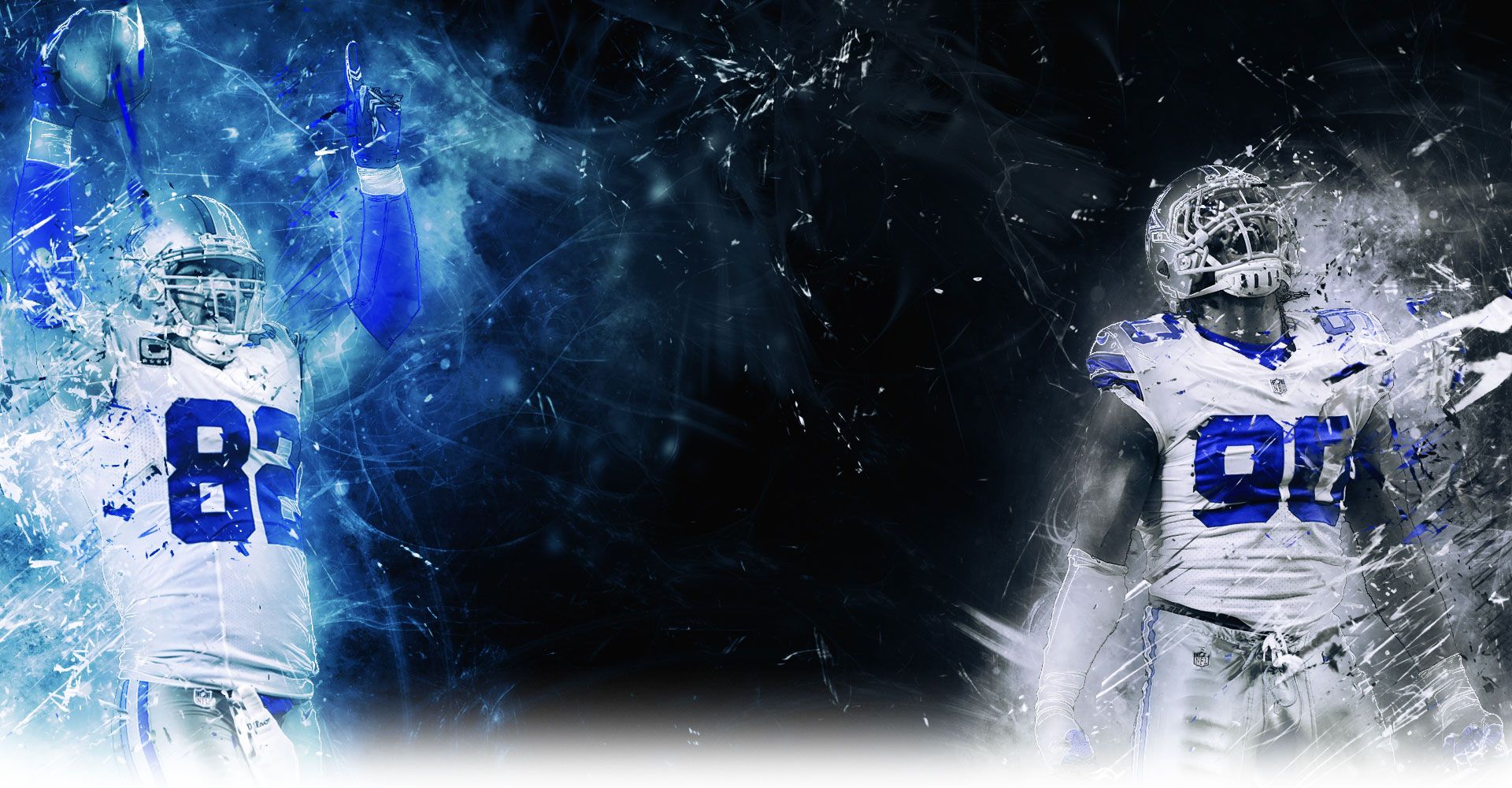 1920x1000 Wallpaper of Jason Witten and Demarcus Lawrence
