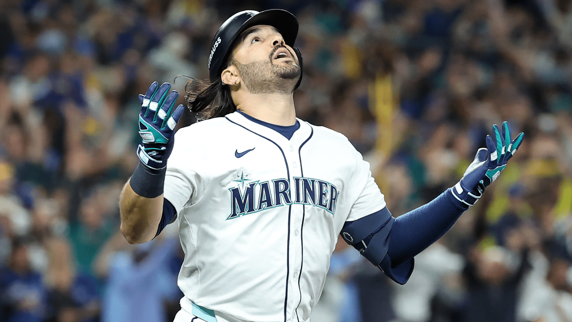 1920x1080 Eugenio Suárez, Cal Raleigh deliver two biggest swings in Mariners history during one electric inning