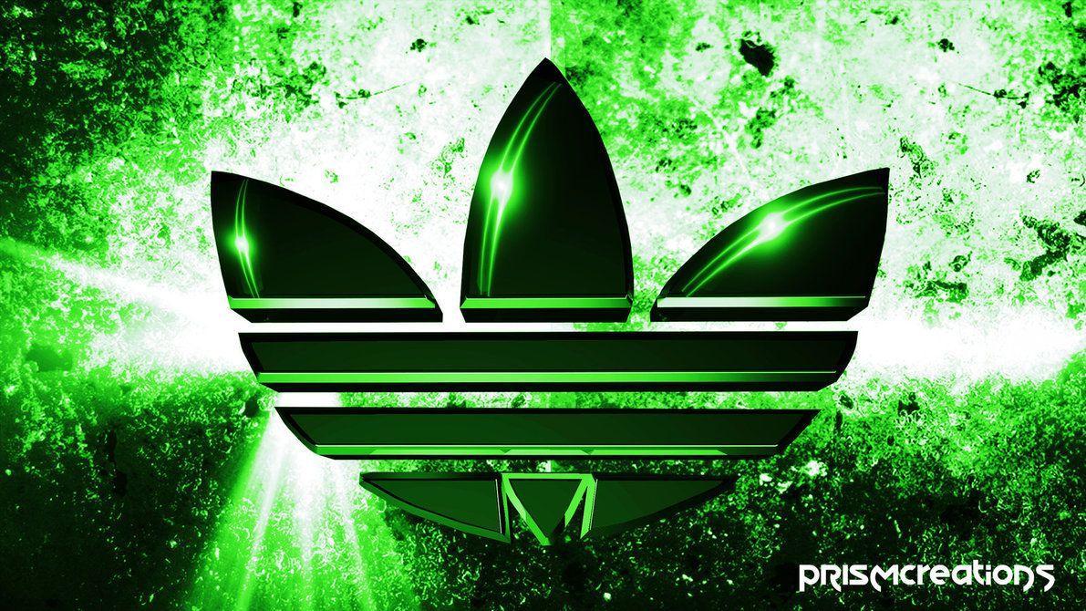 Green Adidas Logo Wallpapers