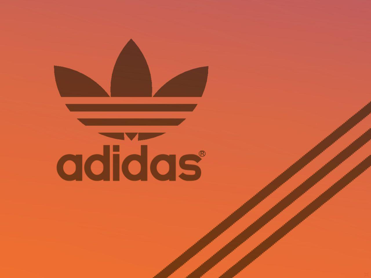 Orange Adidas Logo Wallpapers Top Free Orange Adidas Logo Backgrounds Wallpaperaccess