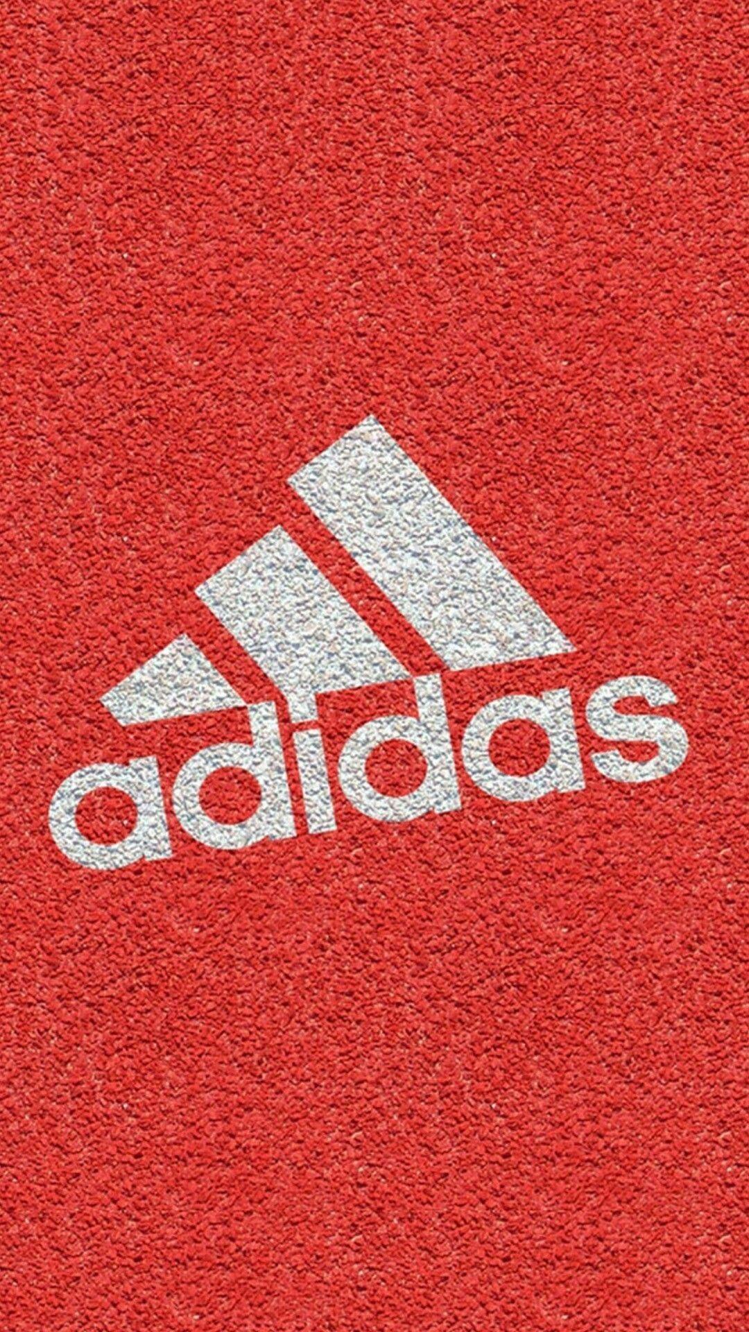 1080x1920 Orange Adidas Logo iPhone Wallpaper