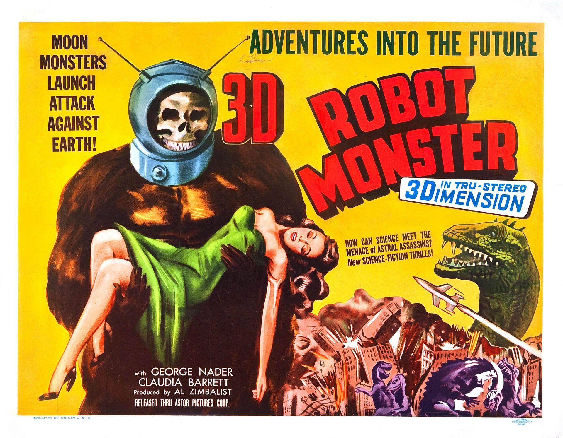 1920x1496 Robot Monster B Movie Posters
