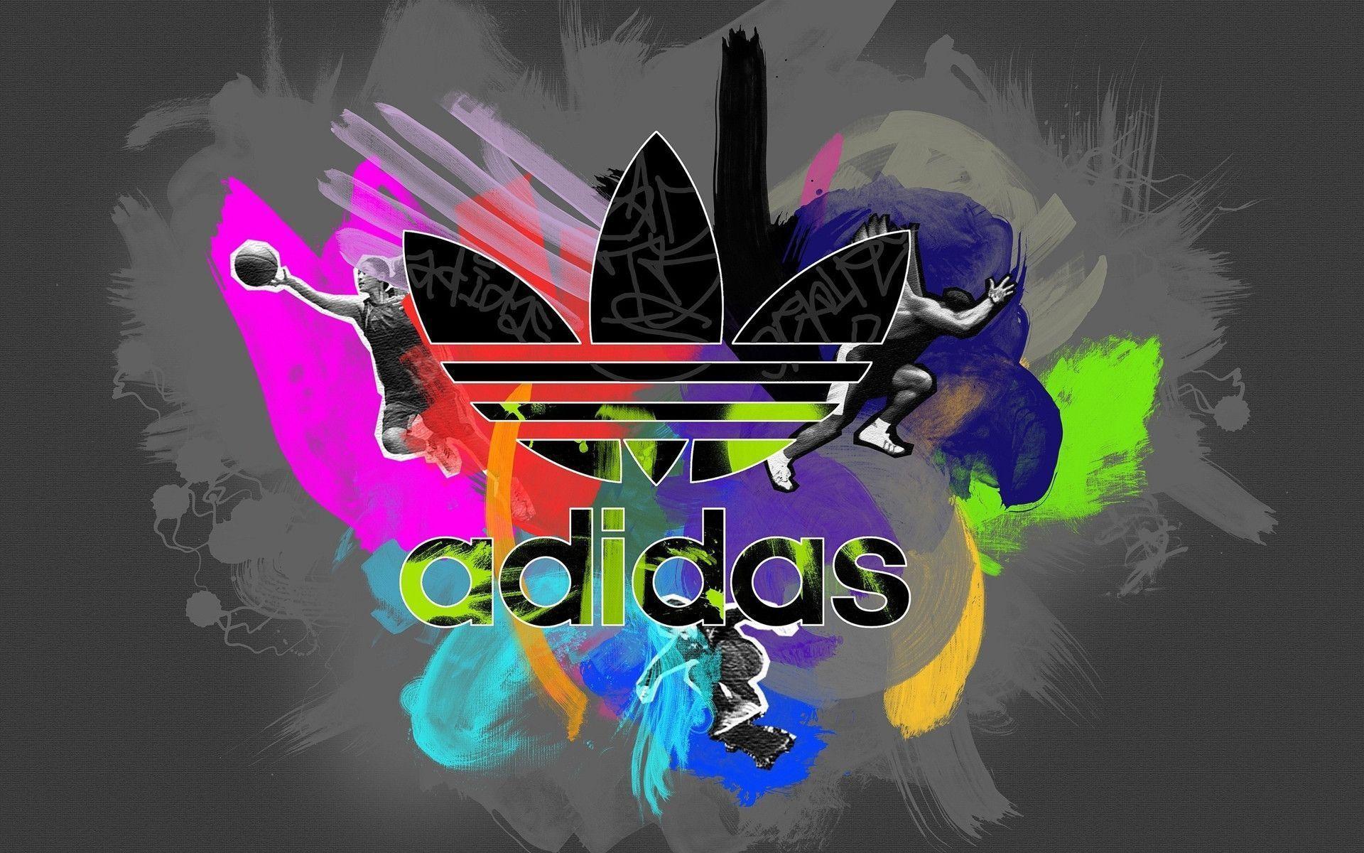 1920x1200 Green Adidas Logo Wallpaper