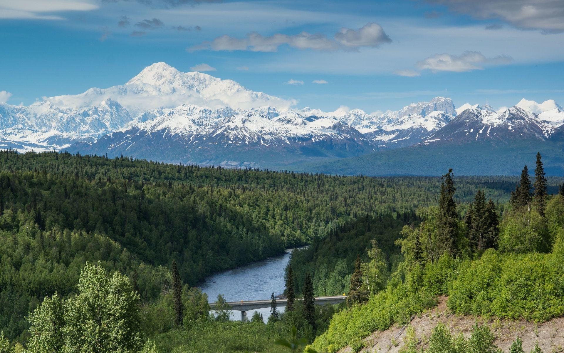 1920x1200 Charming Denali National Park wallpaper. Charming Denali National Park