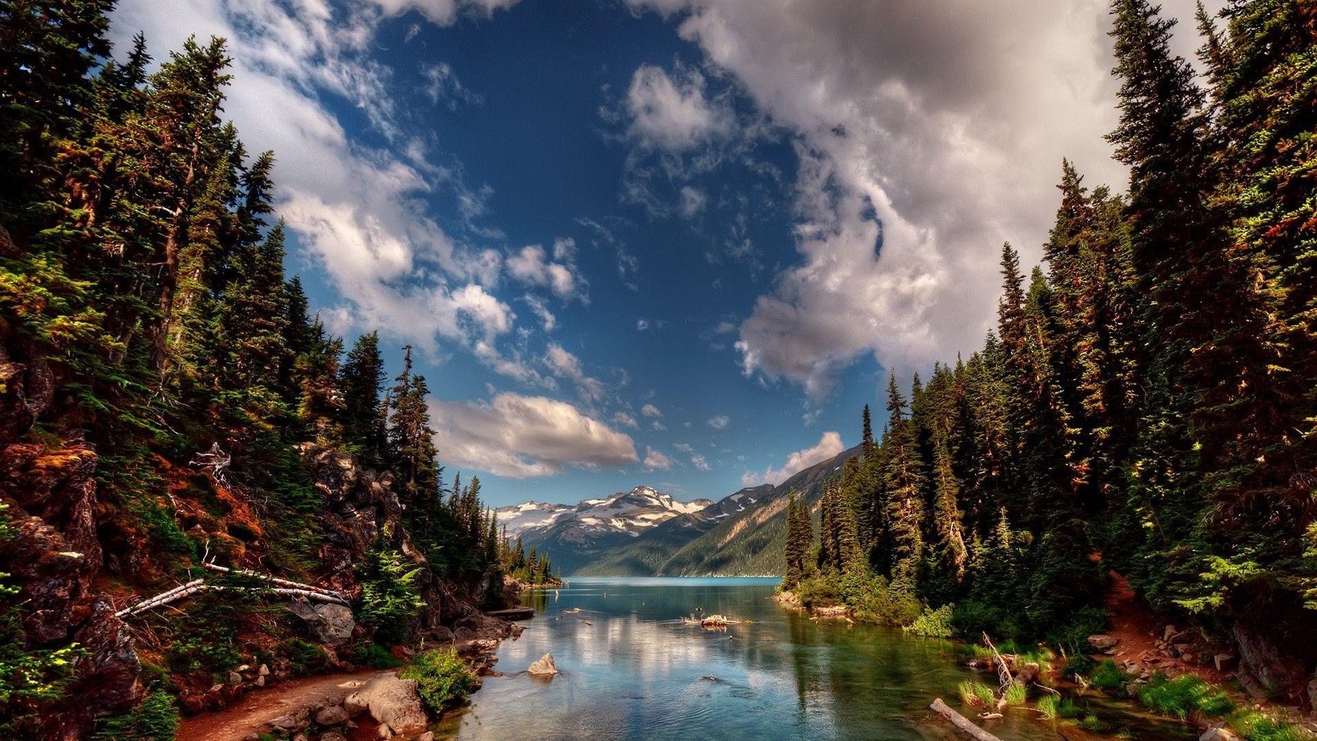 1920x1080 Beautiful Wallpaper Yellowstone National Park