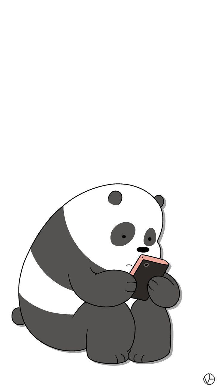 736x1307 Wallpaper Panda Cartoon