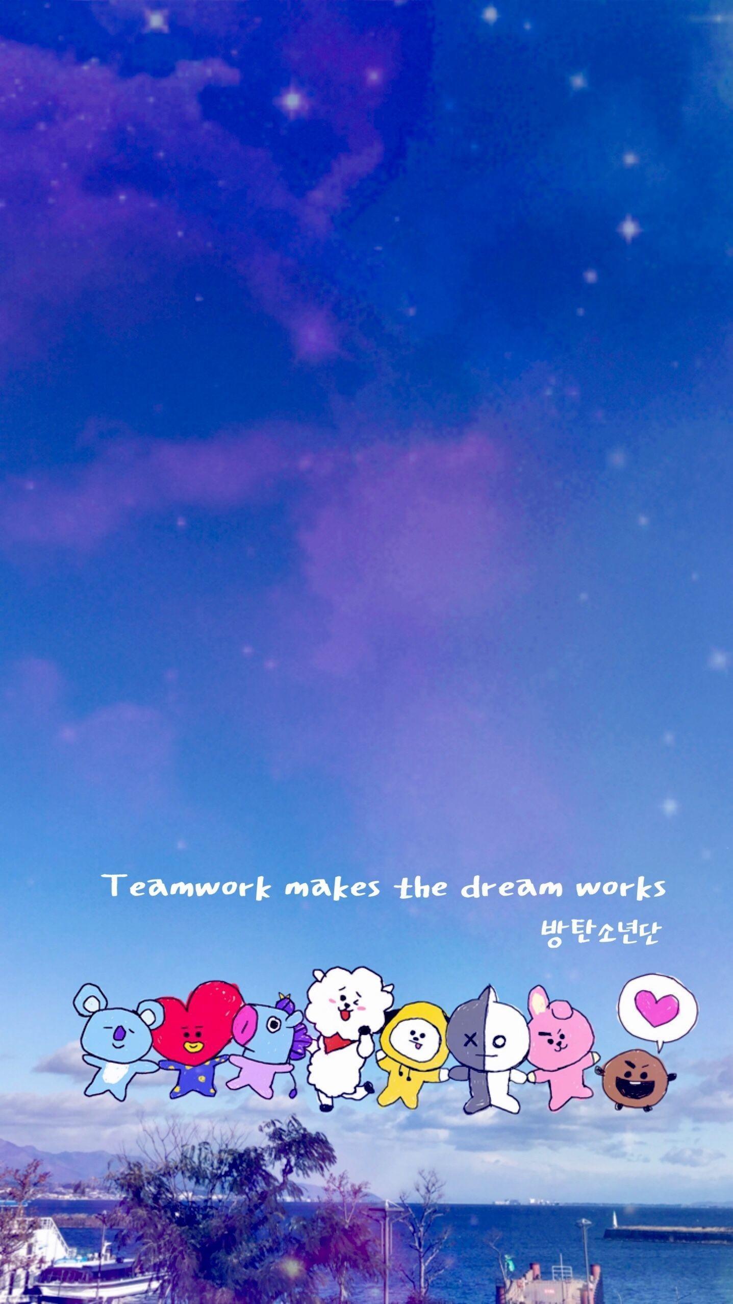 BT21 Aesthetic Wallpapers - Top Free BT21 Aesthetic Backgrounds ...