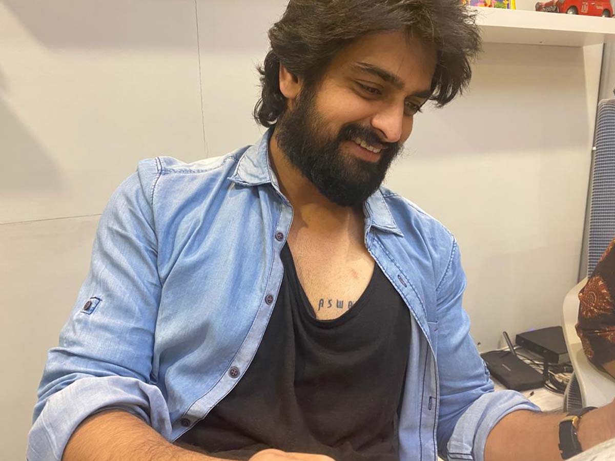 1200x900 Naga Shaurya inked Aswathama tattoo on his chest