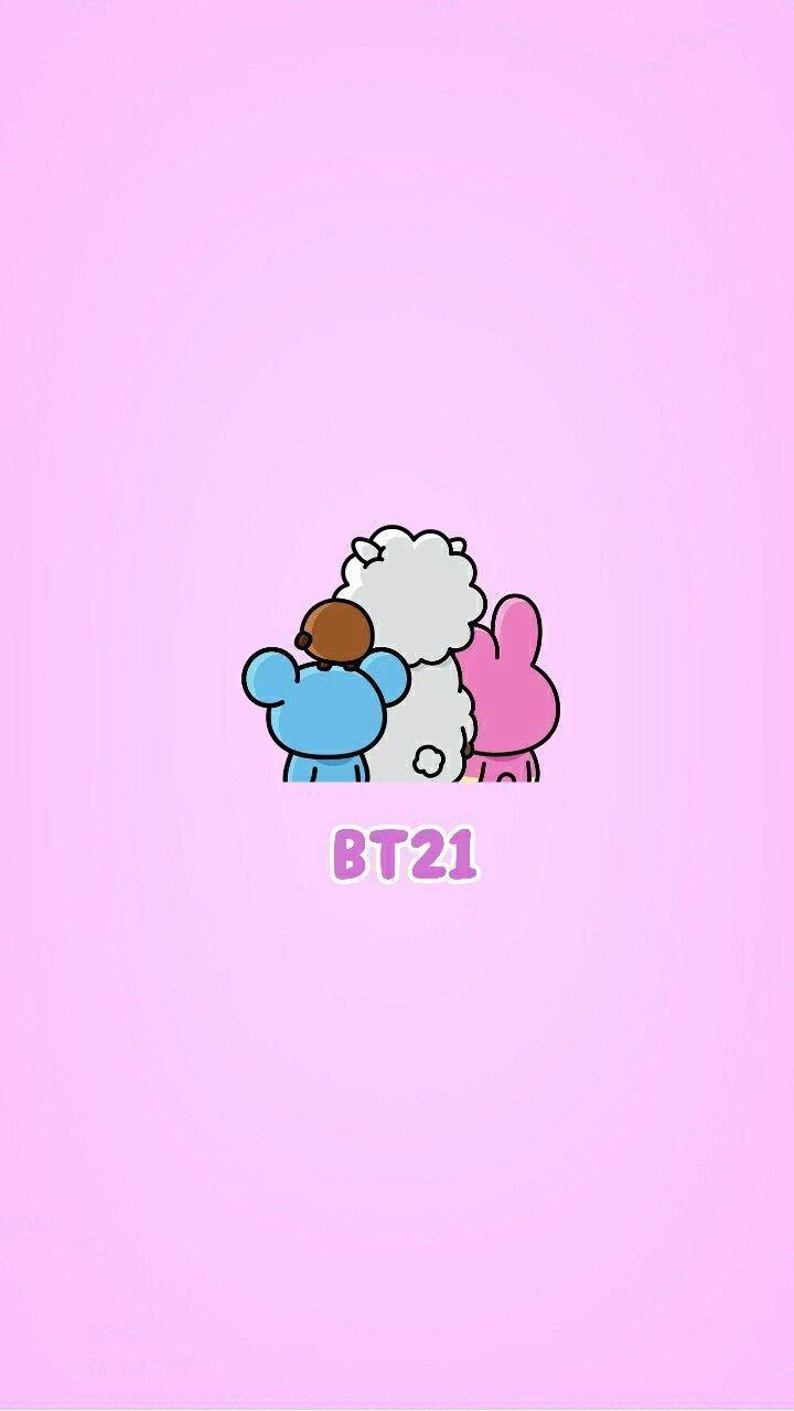 720x1280 BT21 Aesthetic .