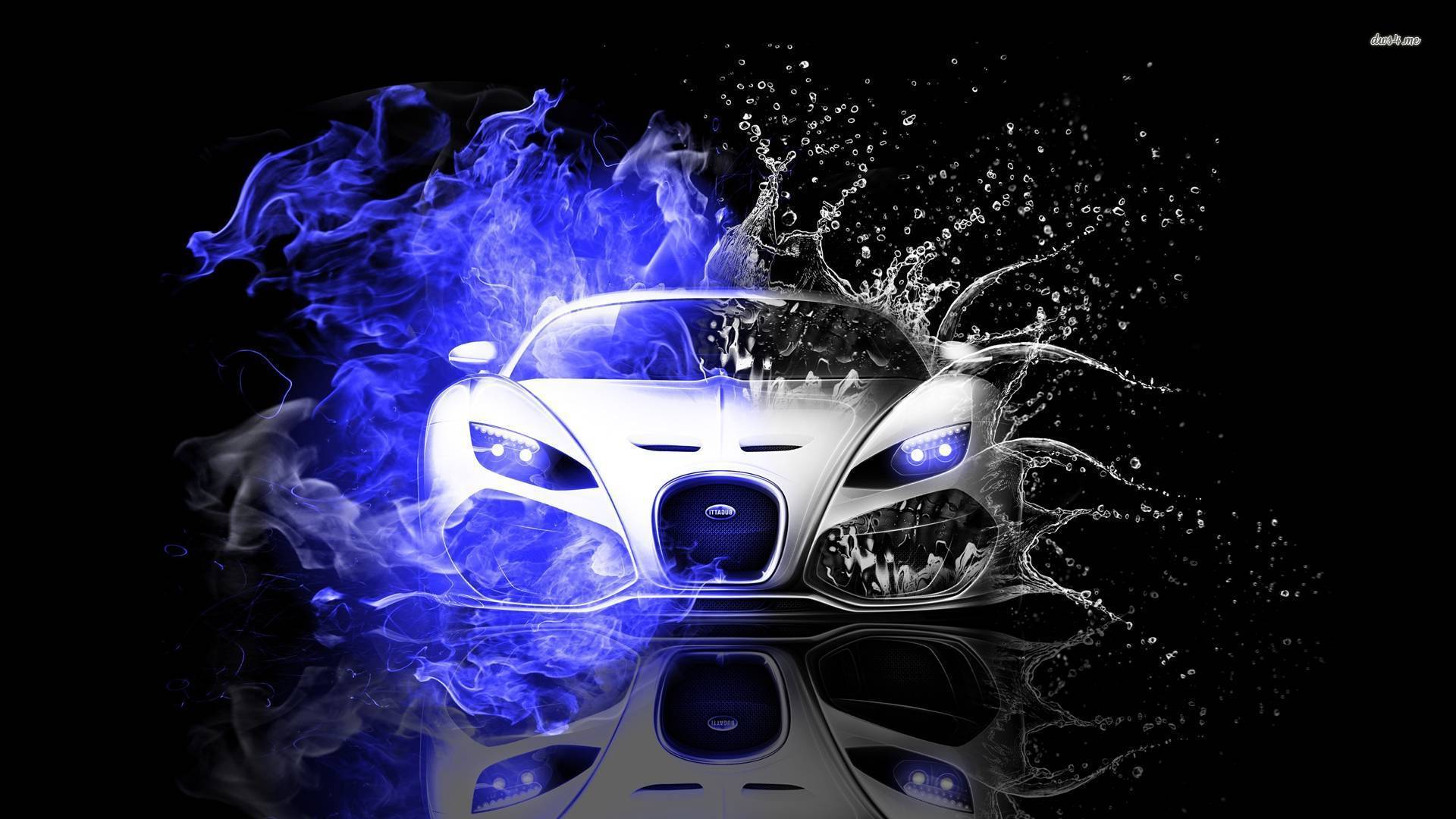 1920x1080 Fire Vs Water Wallpaper