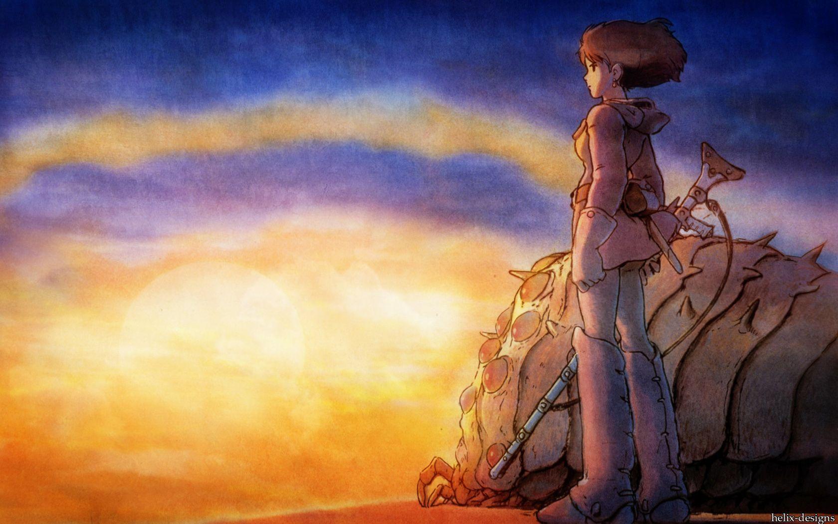 1680x1050 Nausicaa Of The Valley Of The Wind Cover HD Wallpaper