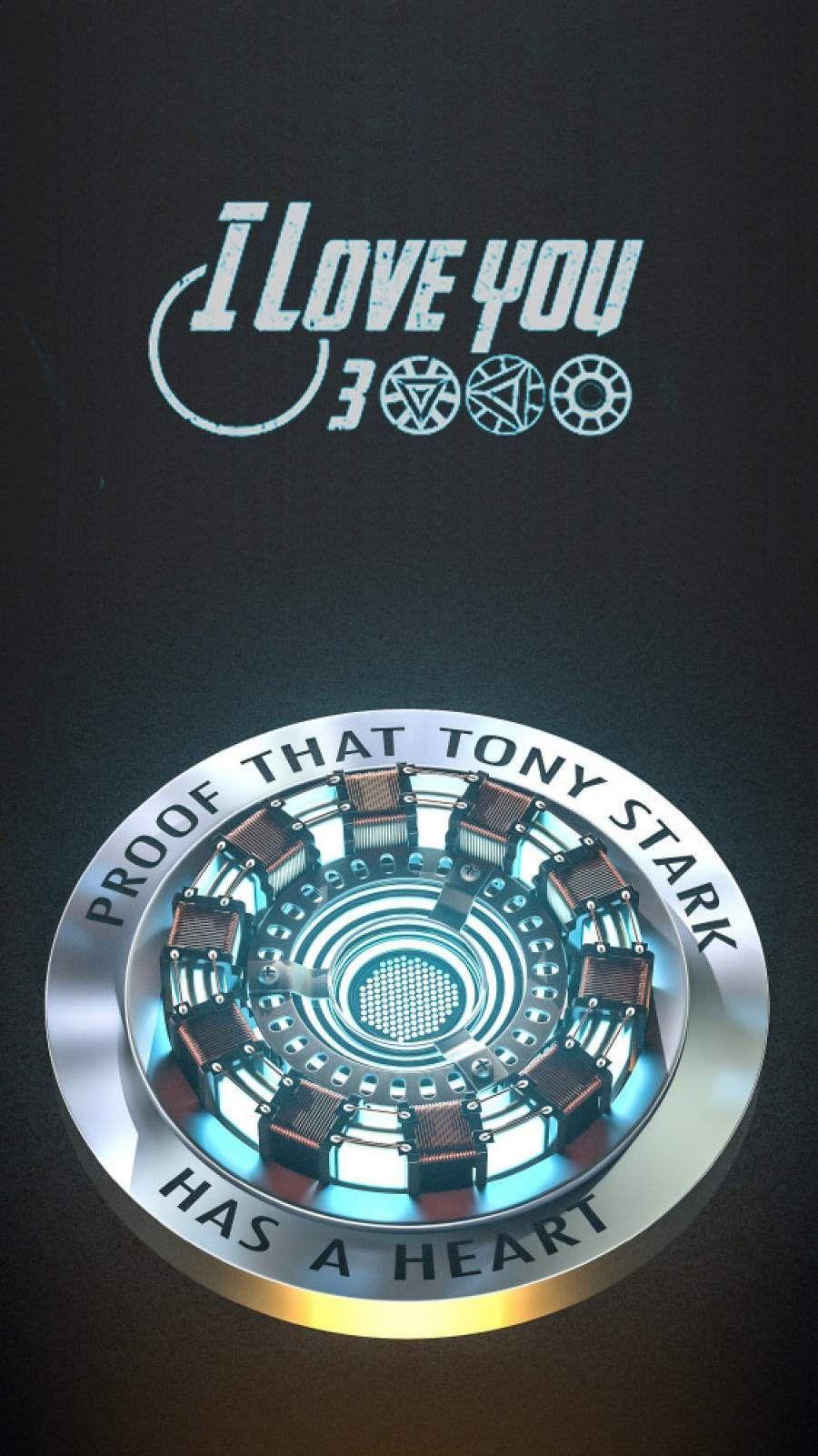 900x1601 Tony Stark Heart Reactor iPhone Wallpaper