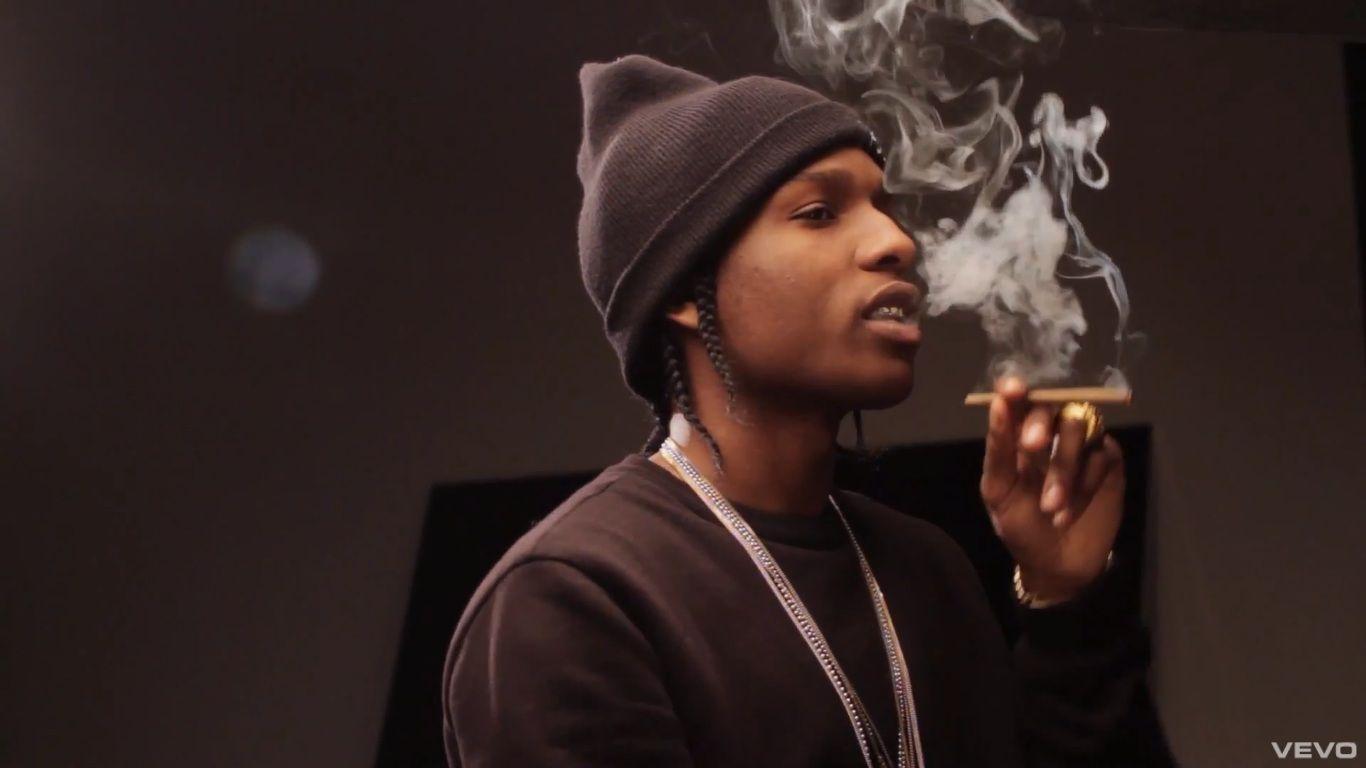 1366x768 Asap Rocky Goldie Wallpaper
