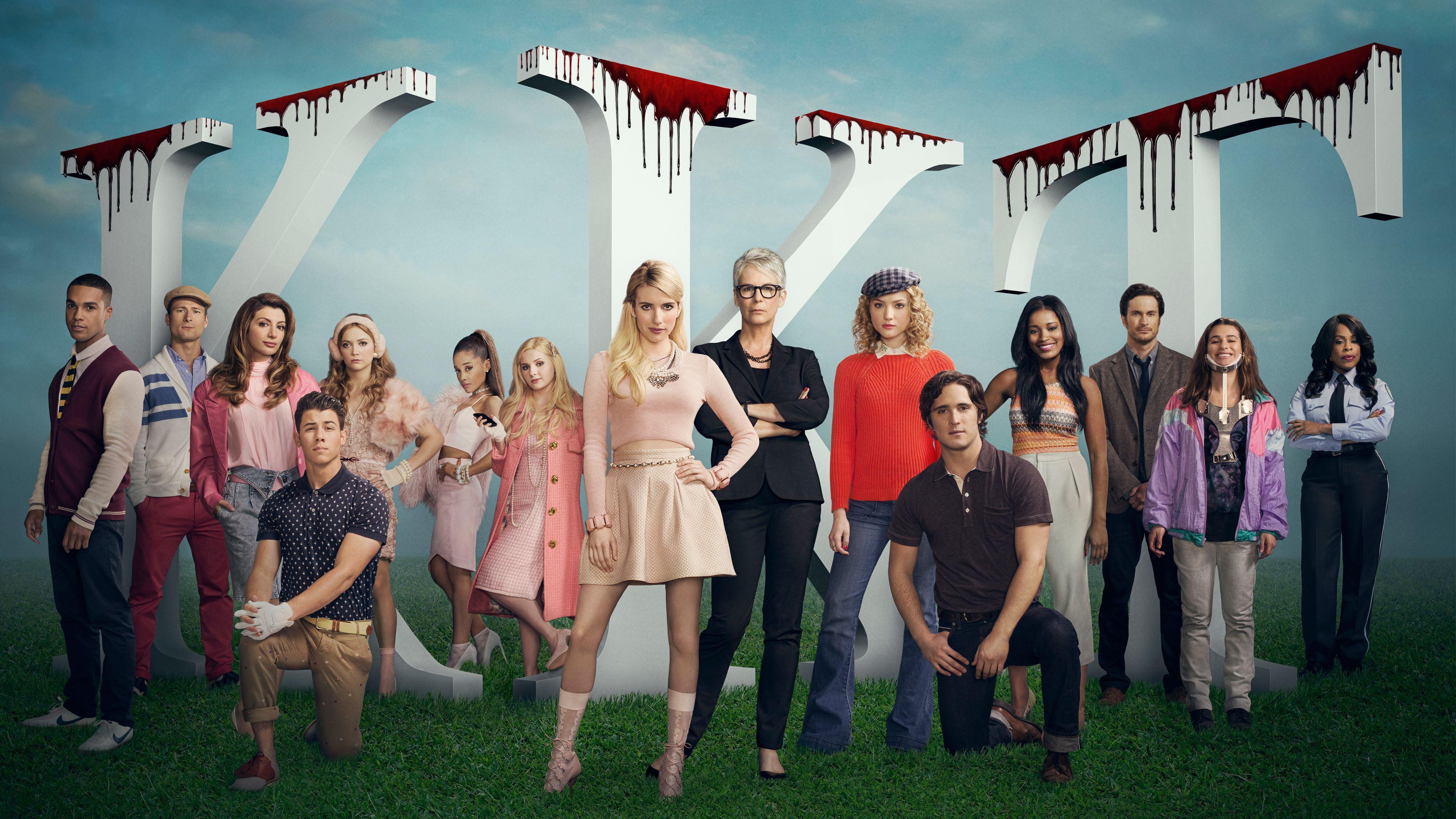 3840x2160 Scream Queens Wallpaper