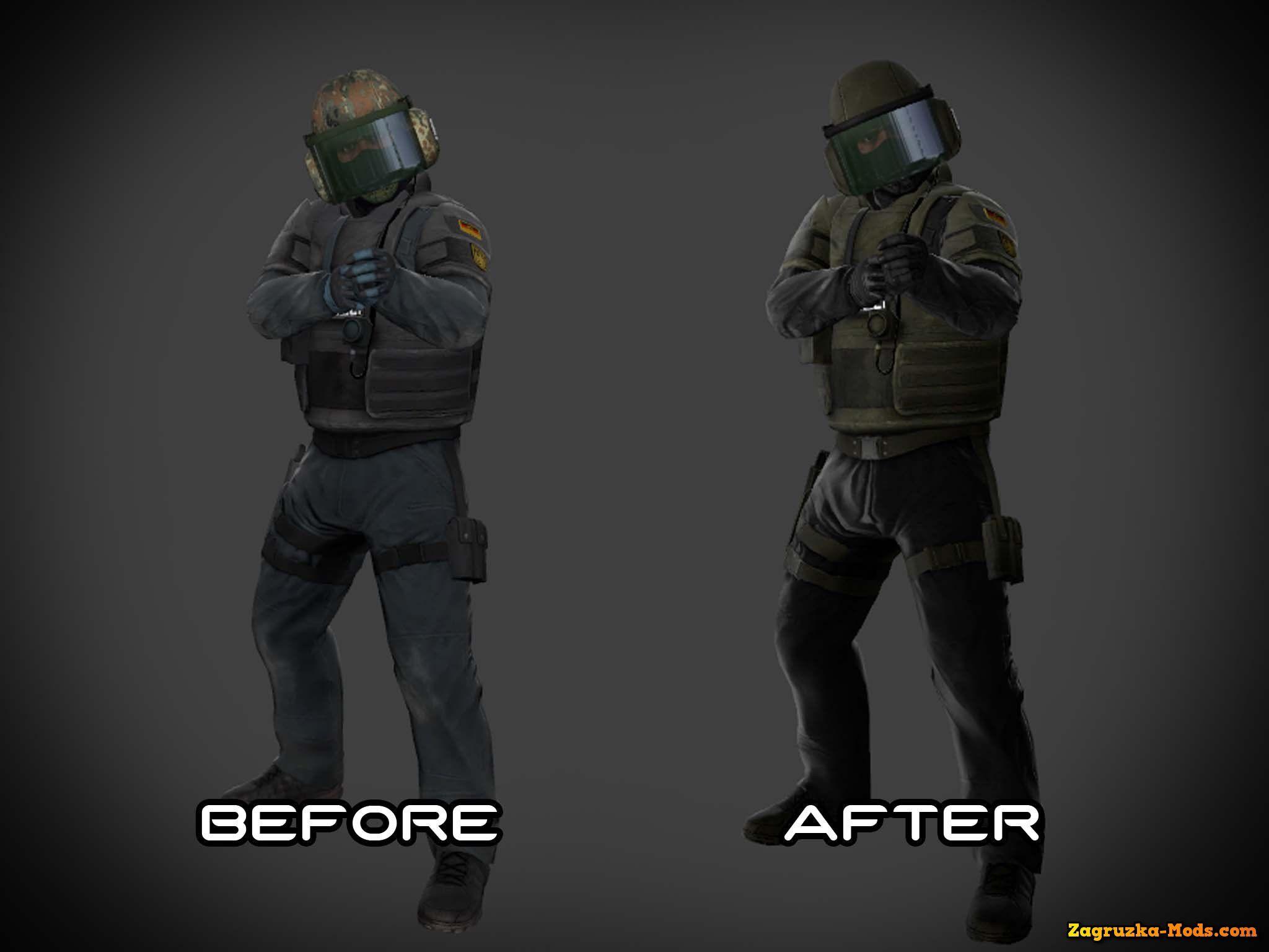 2048x1536 GSG9 Retexture for CS:GO Simulator Mods. ETS 2. ATS. FS17. CSGO