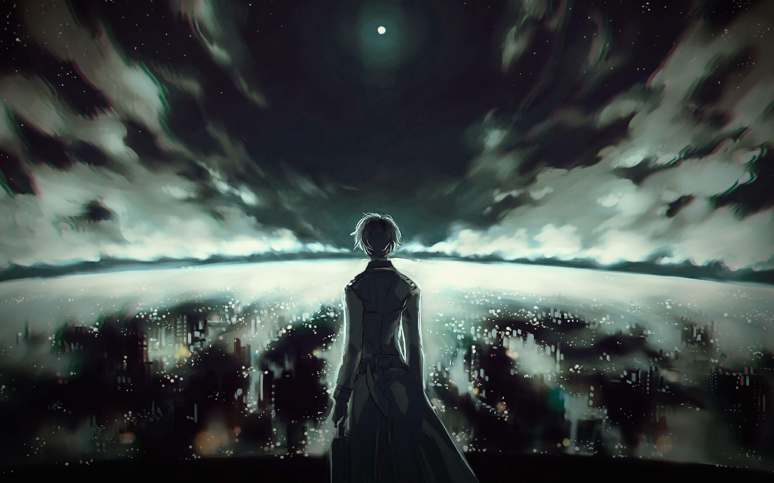 2560x1600 Download 2560x1600 wallpaper ken kaneki, tokyo ghoul, anime, dark, dual wide, widescreen 16: widescreen, 2560x1600 HD image, background, 4472