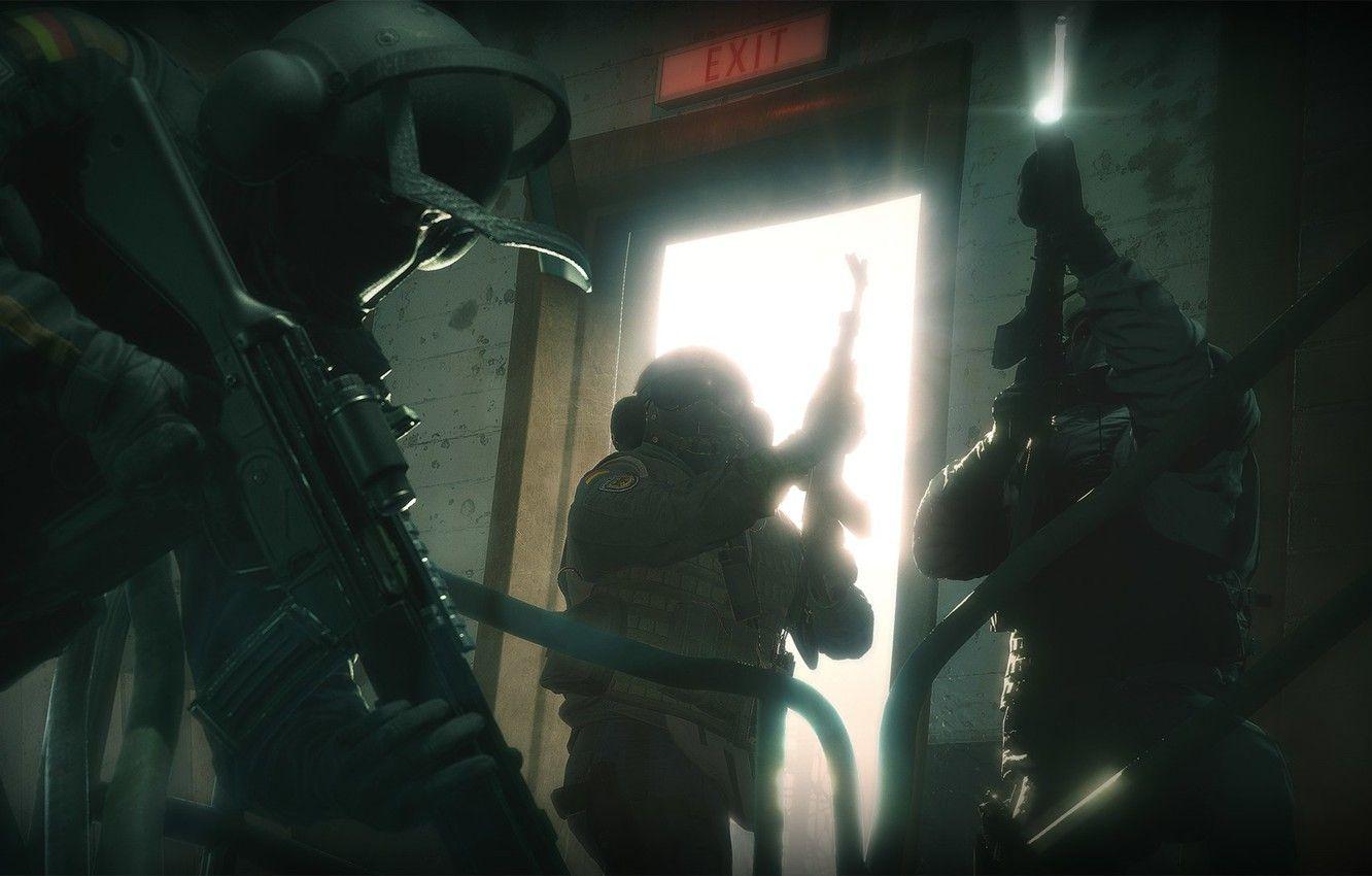 1332x850 Wallpaper Weapons, Special Forces, Rainbow Six: Siege, GSG 9 Image For Desktop, Section игры