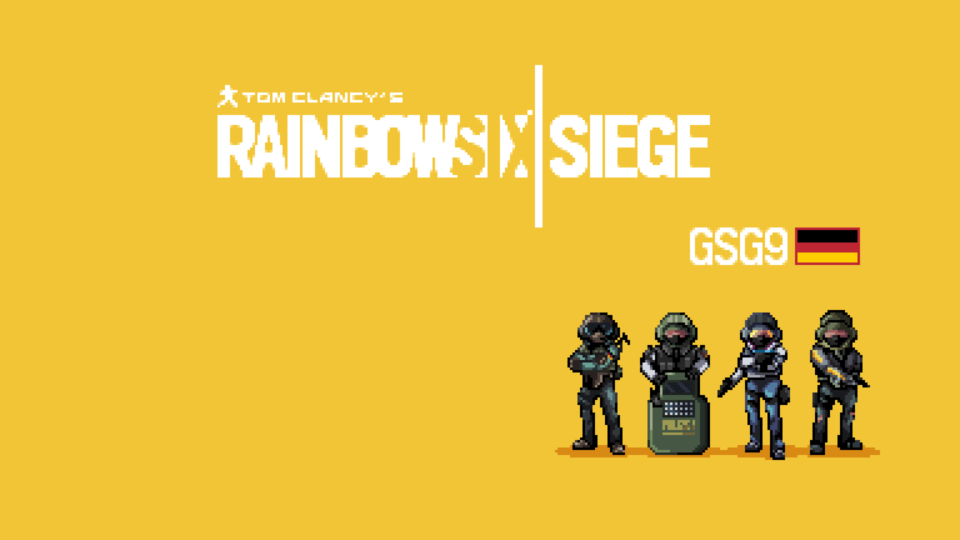 1920x1080 Pixel Art GSG9 Assemble