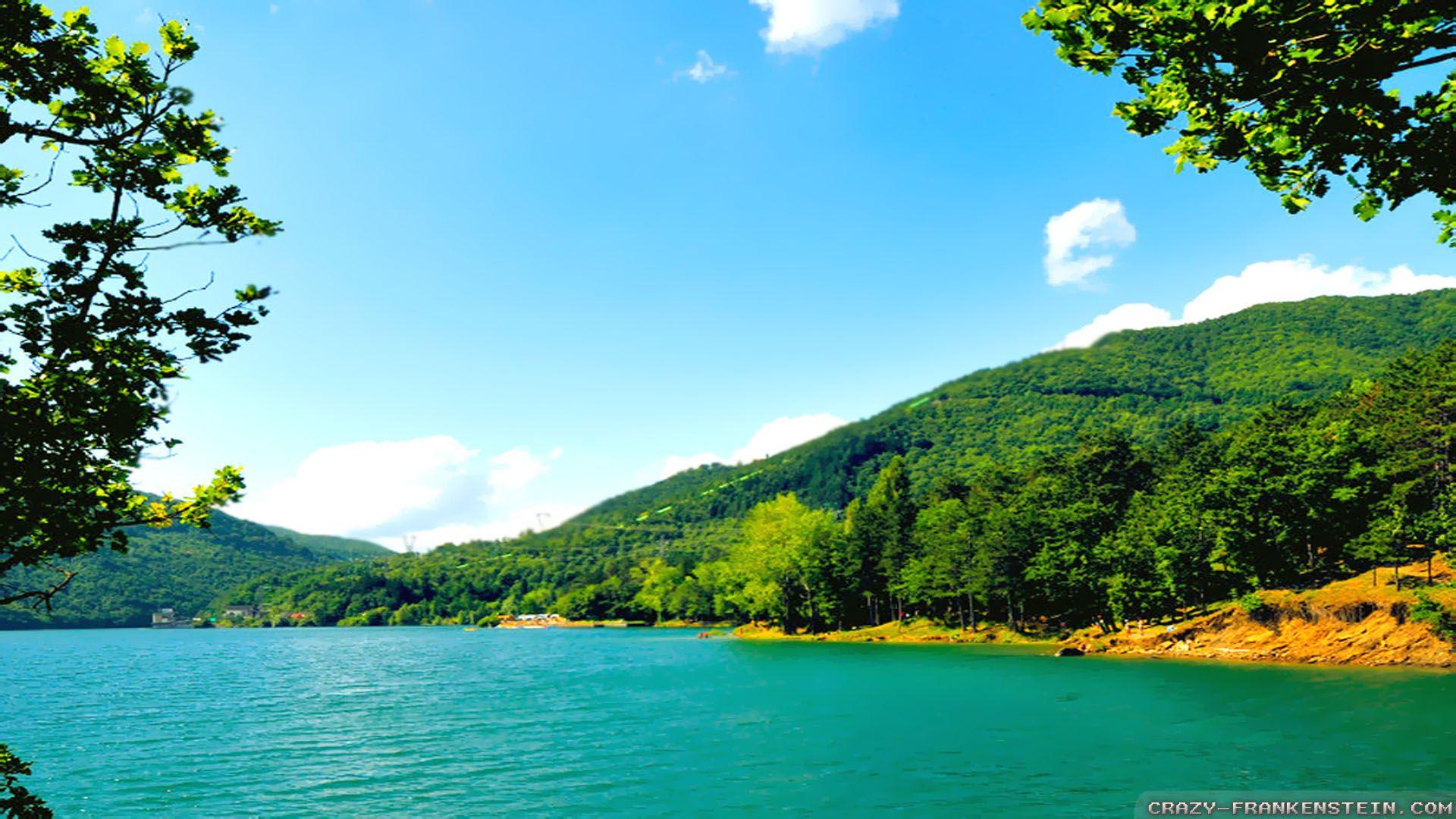 Spring lake. Спринг Лейк. Pesica Lake. Жинвальское водохранилище фото.