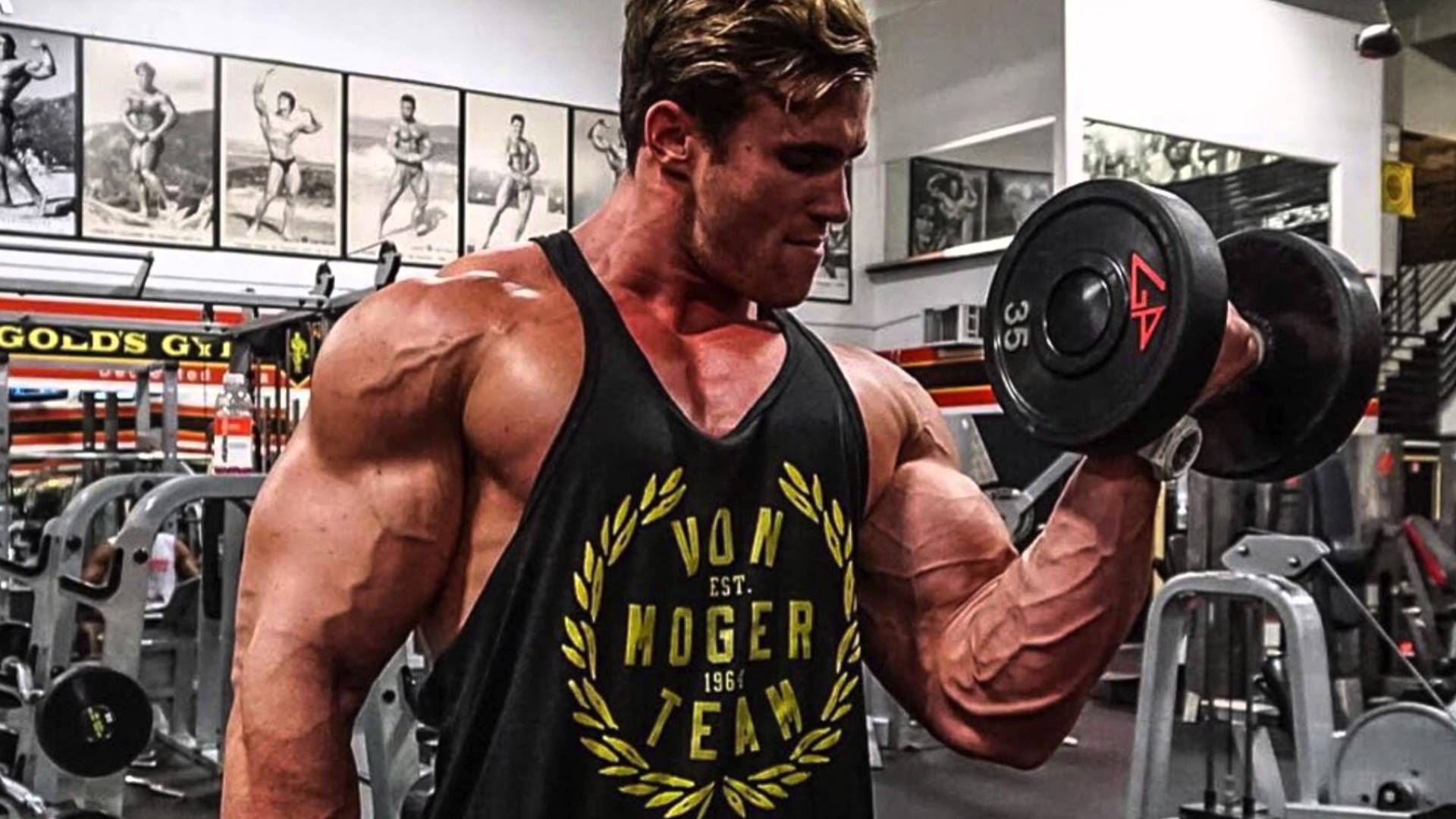 1920x1080 Calum Von Moger Wallpaper
