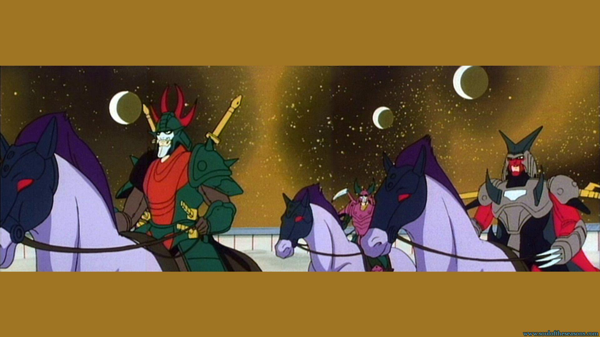 1920x1080 Screenshot Of Three Warlords Mashou On Their Horses. Ronin