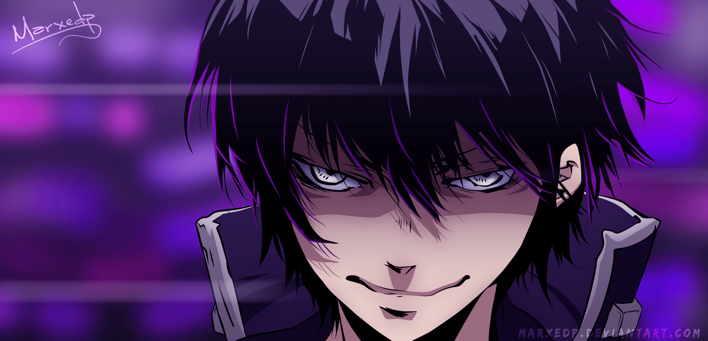 2452x1182 Kyoya Hibari Wallpaper:2452x1182