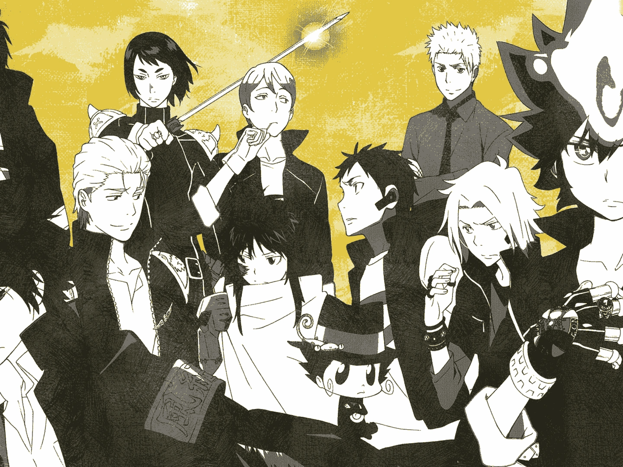 2048x1536 Download 2048x1536 Hibari Kyoya, Sawada Tsunayoshi, Katekyo Hitman Reborn Wallpaper for Ainol Novo 9 Spark