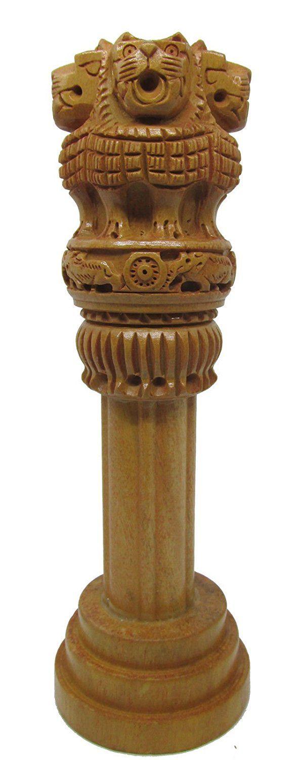 597x1500 Ashoka Pillar 3D Wallpaper