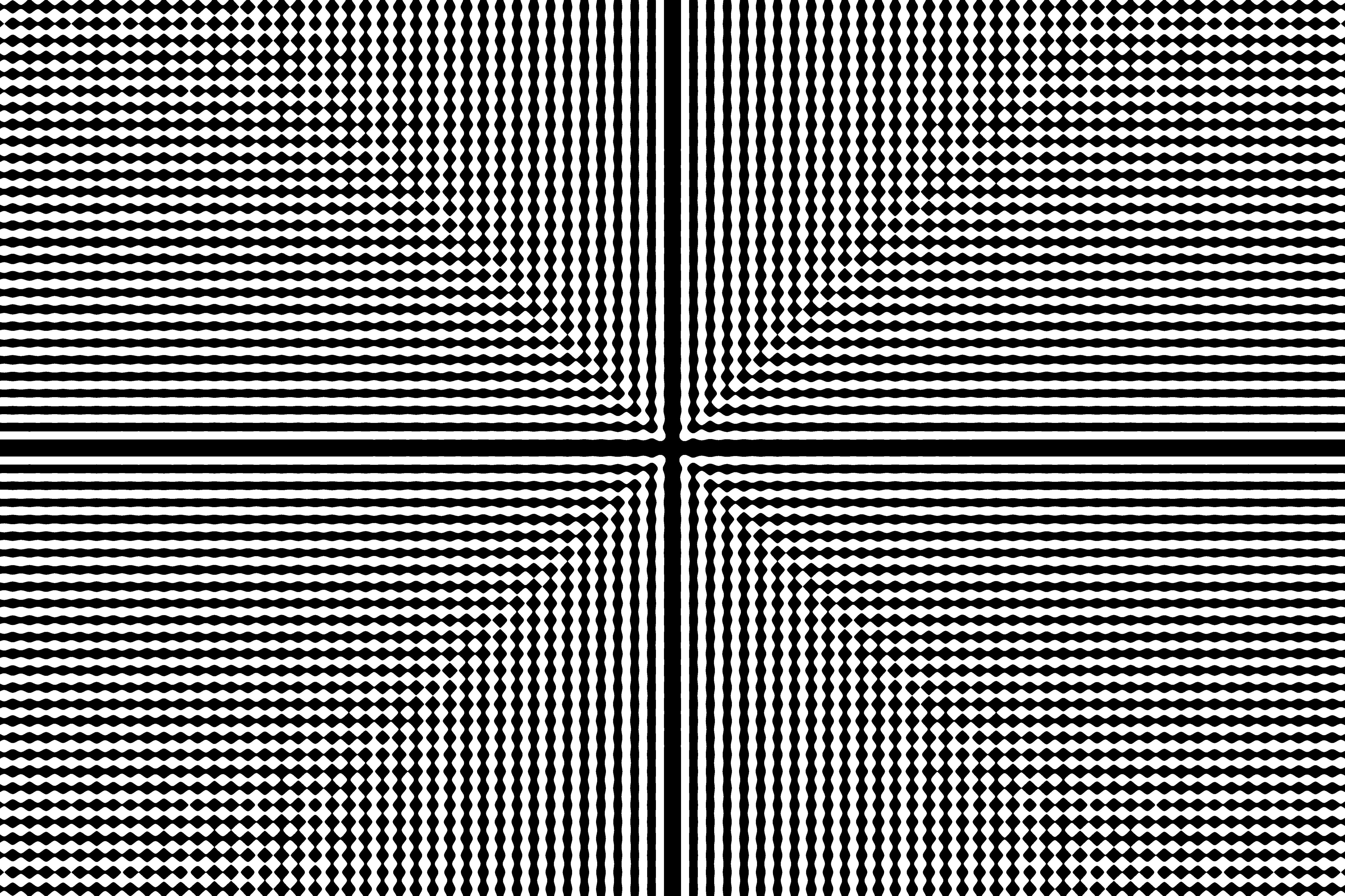 6000x4000 Kaleidoscope, Artistic, Black & White, Digital Art, Abstract wallpaper. Abstract. Tokkoro.com Amazing HD Wallpaper
