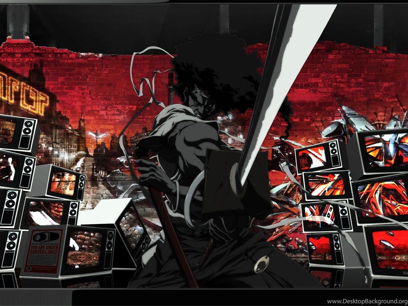 1400x1050 Afro Samurai Anime Wallpaper HD (30 Photo) Desktop Background