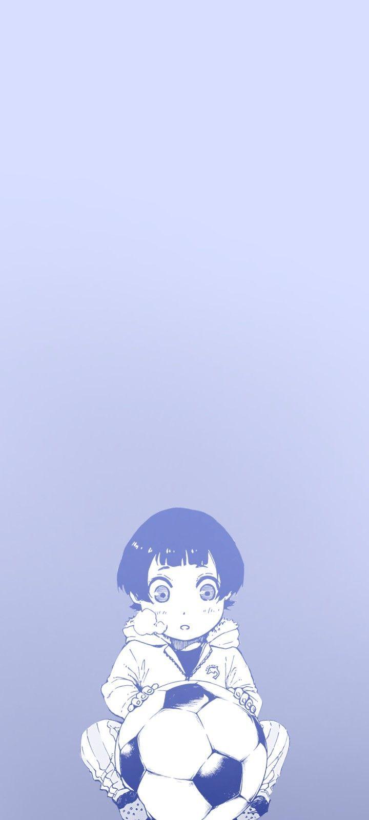 Ryō_ZeroSwim — Bachira Meguru  Blue lock minimalistic wallpaper