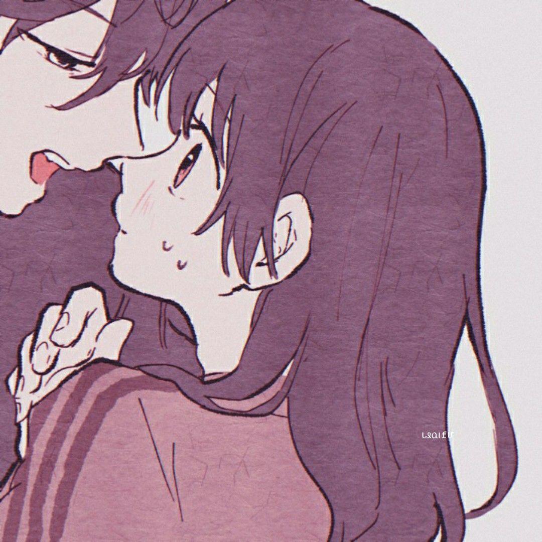 1080x1080 Anime Couples Matching Wallpaper HD