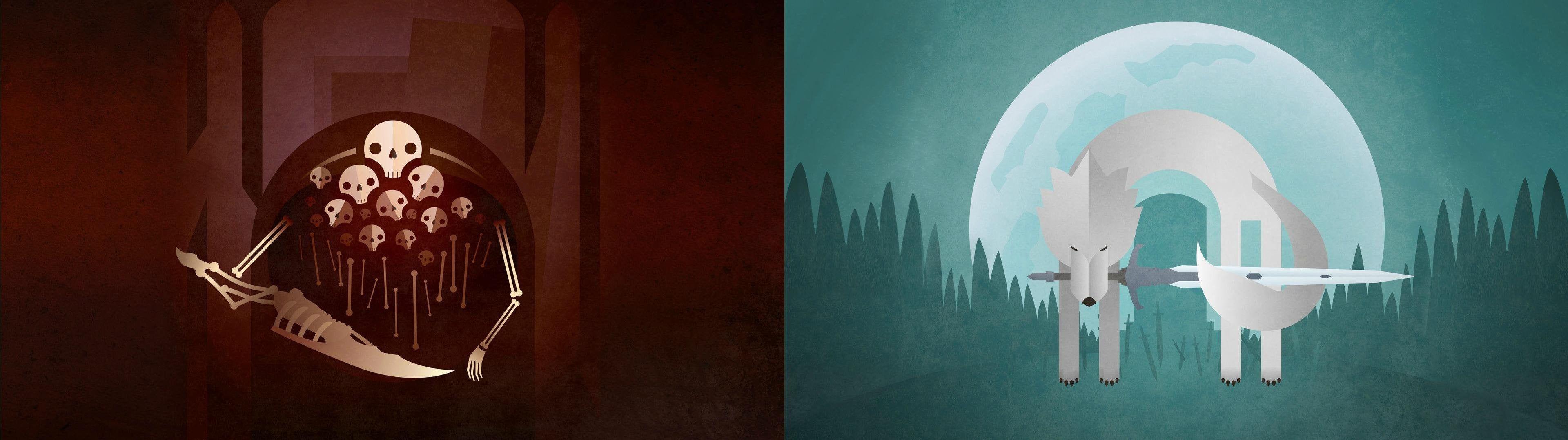 3840x1080 Dual Monitor Dark souls Wallpaper :D