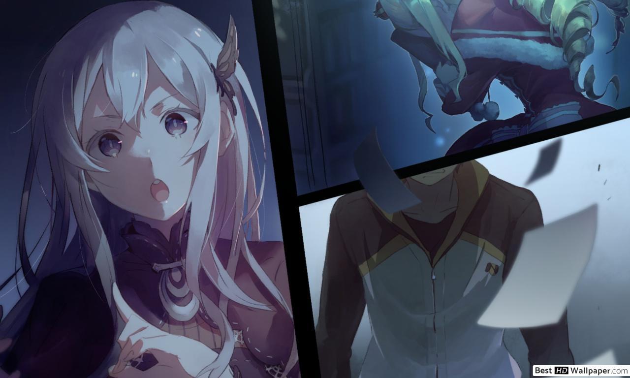 1280x768 ReZero, Beatrice & Natsuki Subaru HD wallpaper download