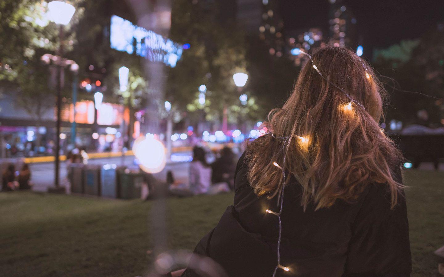 1440x900 Wallpaper Aesthetics, Grunge, Vintage, Retro, Fairy Lights • Wallpaper For You HD Wallpaper For Desktop & Mobile