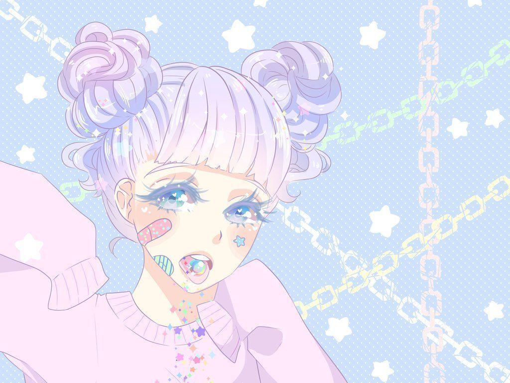 1024x768 Pastel Goth Computer Wallpaper