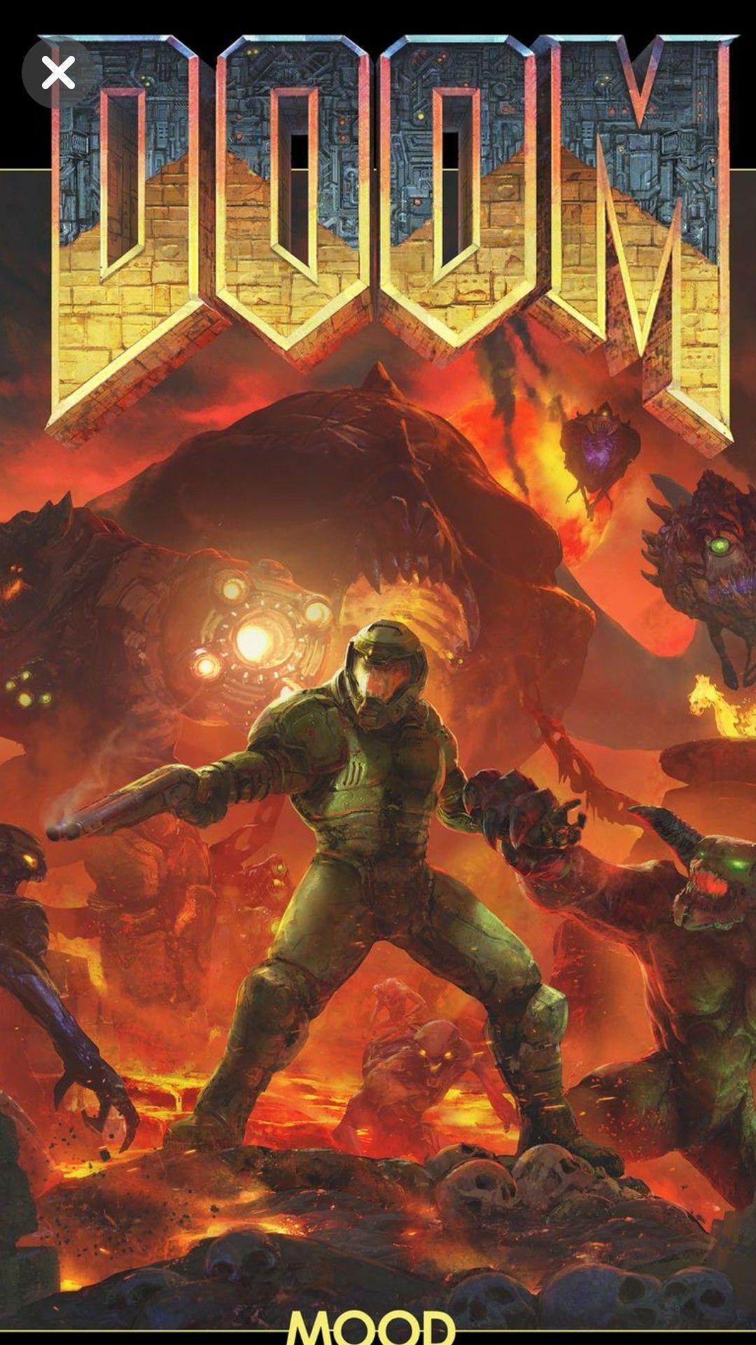 1080x1920 MeSigaQueEuSigoVoce. Doom demons, Doom videogame, Doom cover