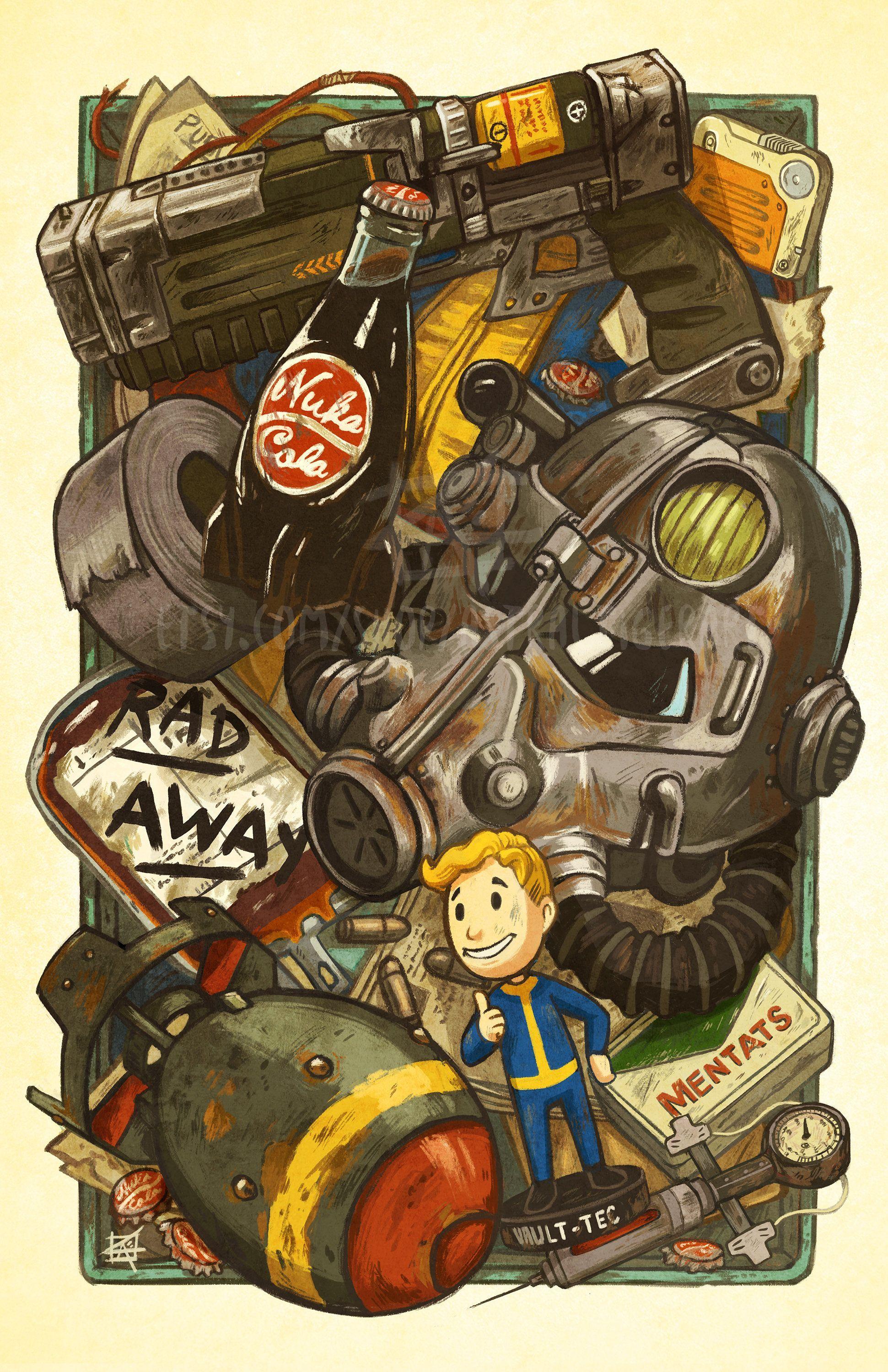 Fan Art Fallout 4 Bogdan Tomchuk Fallout Art Fallout 9884