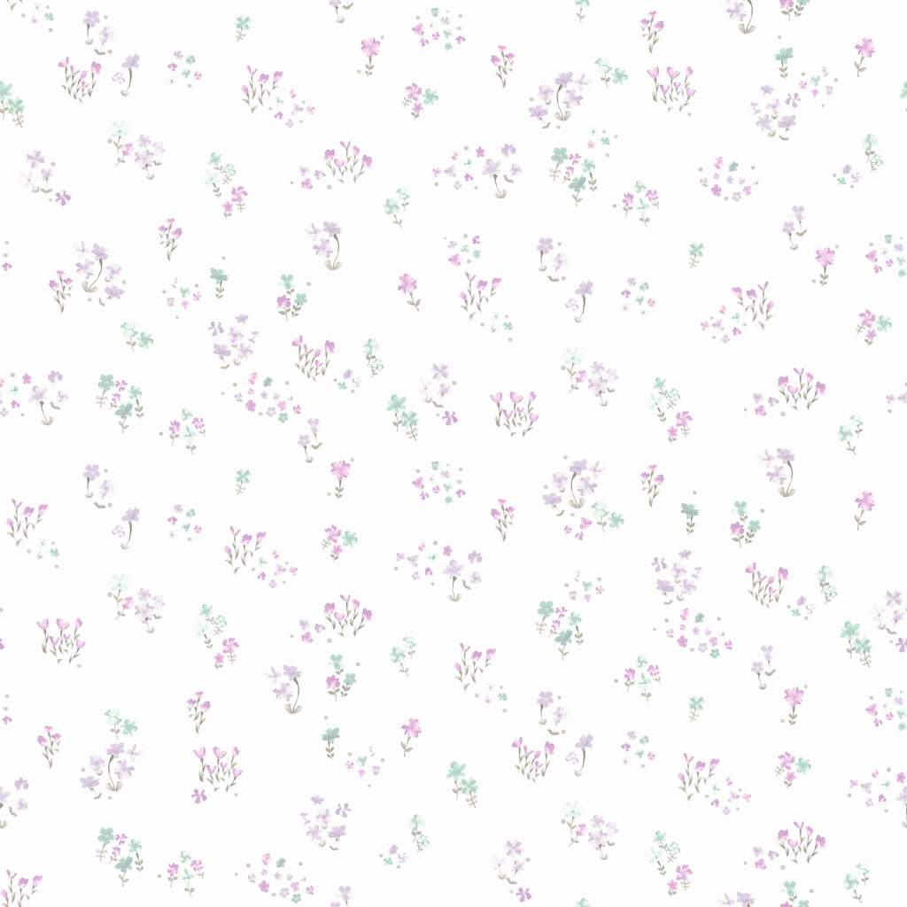 1024x1024 KI0520 Watercolor Floral Bouquet Wallpaper