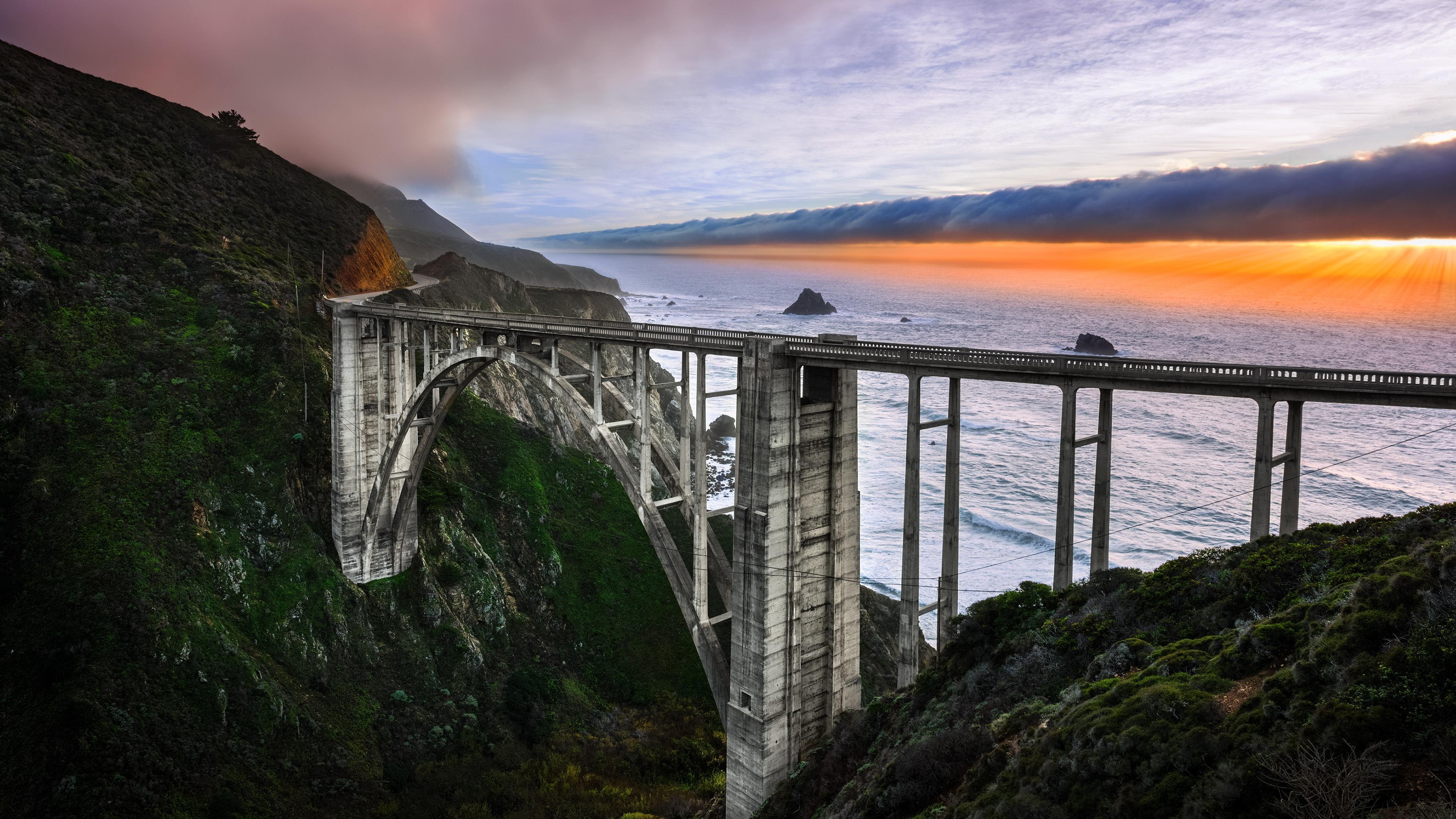 3840x2160 Bixby Creek Bridge Wallpaper