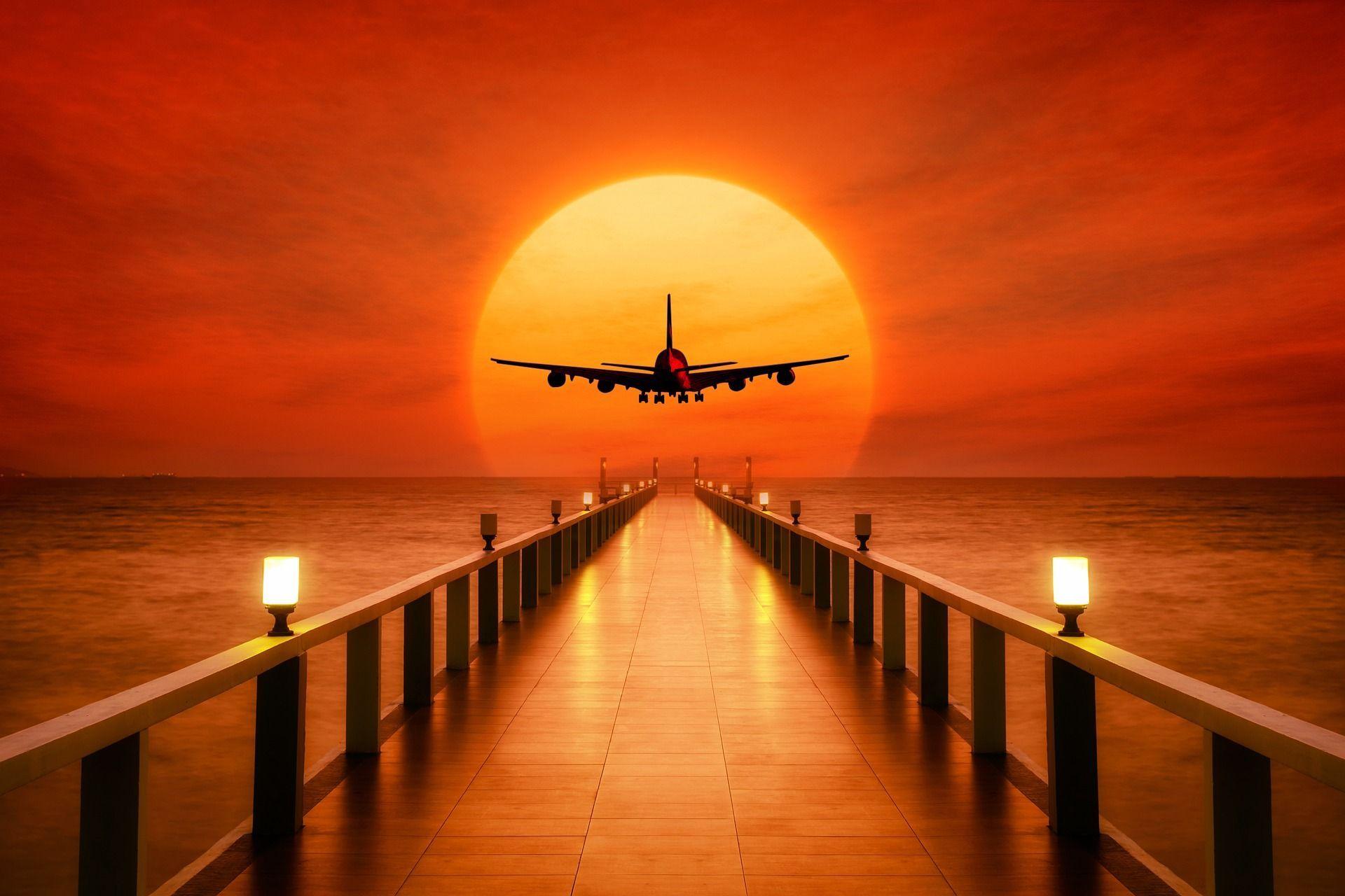 Airport Sunrise Wallpapers - Top Free Airport Sunrise Backgrounds
