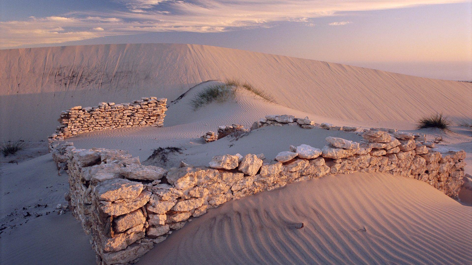 1920x1080 Desert wallpaper: Valley Sunsets Mountains Valleys Desert Picture
