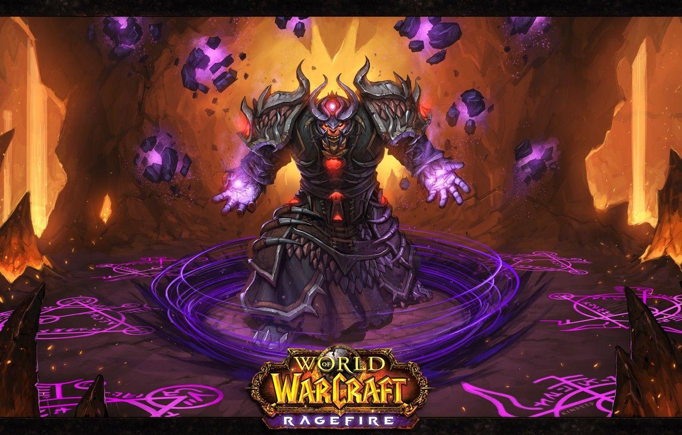 1332x850 Photo Wallpaper Orc, World Of Warcraft, Dungeon, Shaman, Orc Shaman