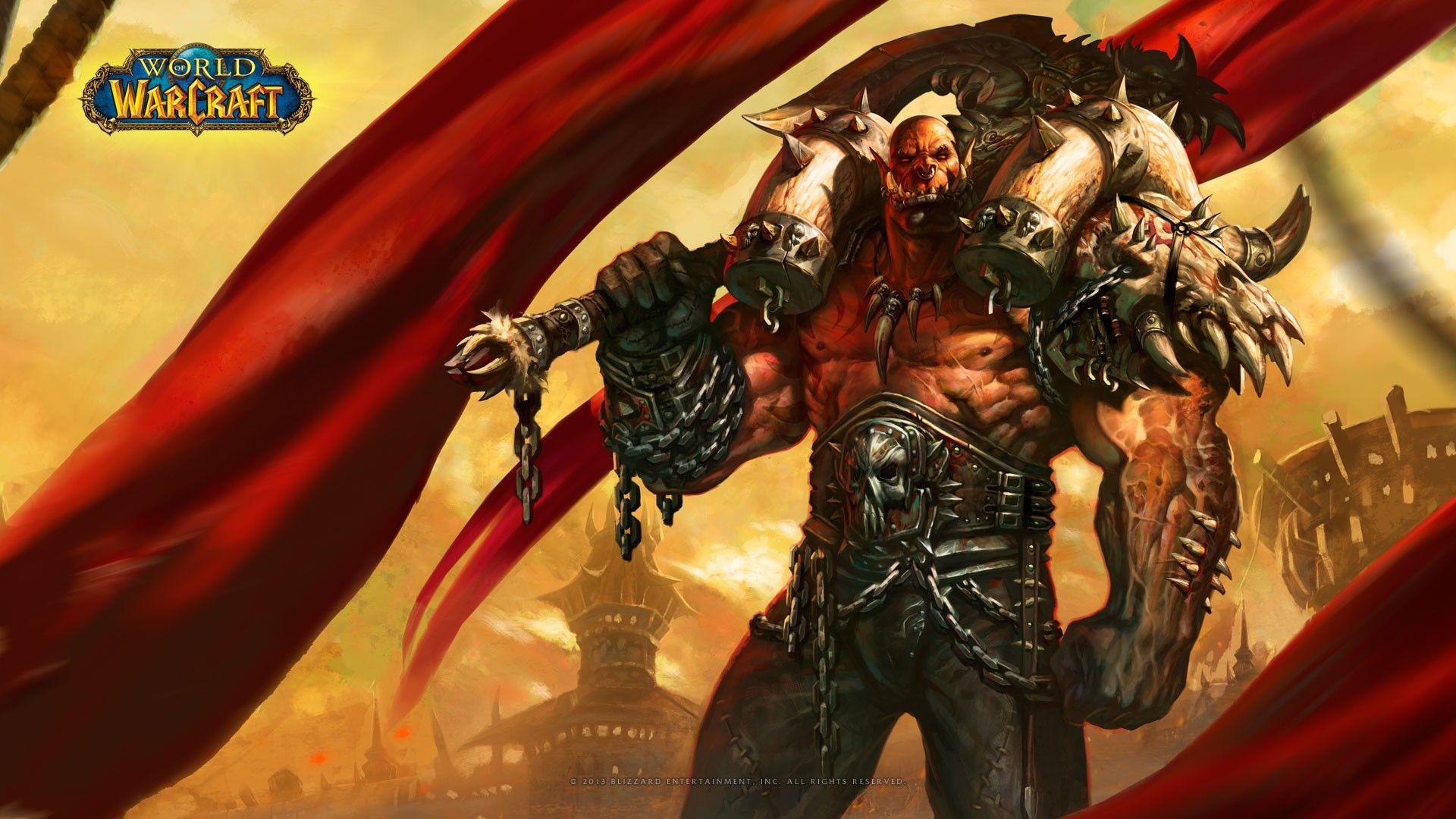 1920x1080 World Of Warcraft, Warrior Wallpaper HD / Desktop and Mobile Background