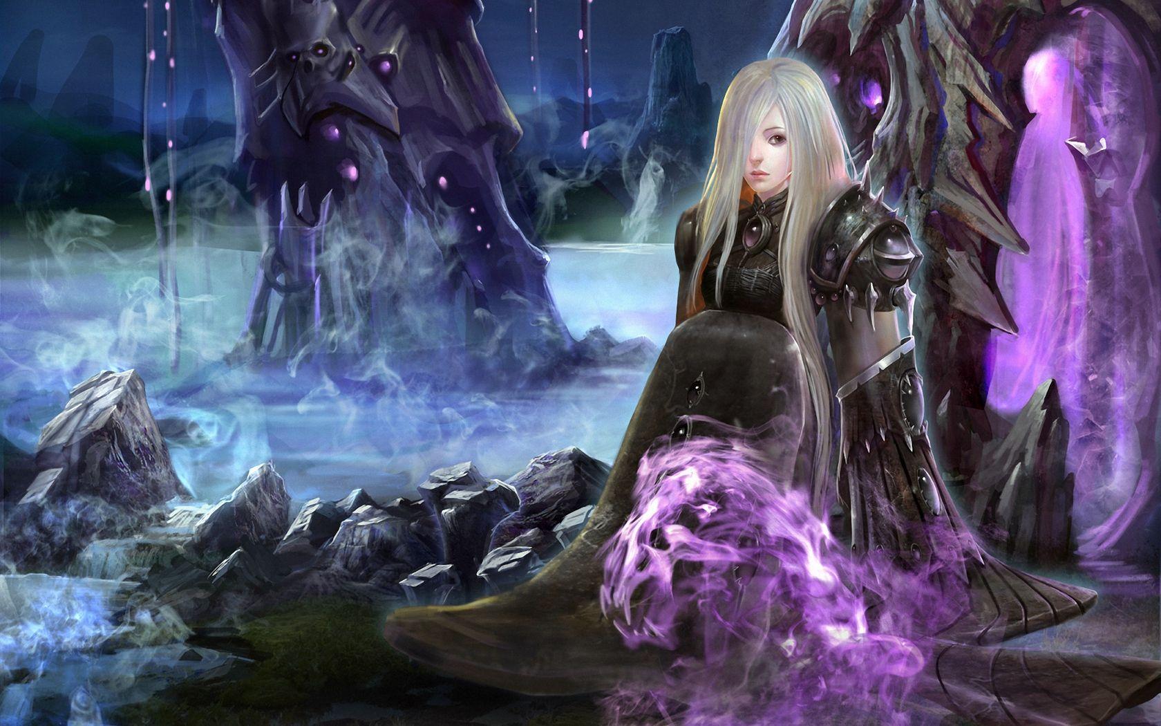 1680x1050 Wallpaper Wow, Shadow Priest, Art Shadow Priest Fanart