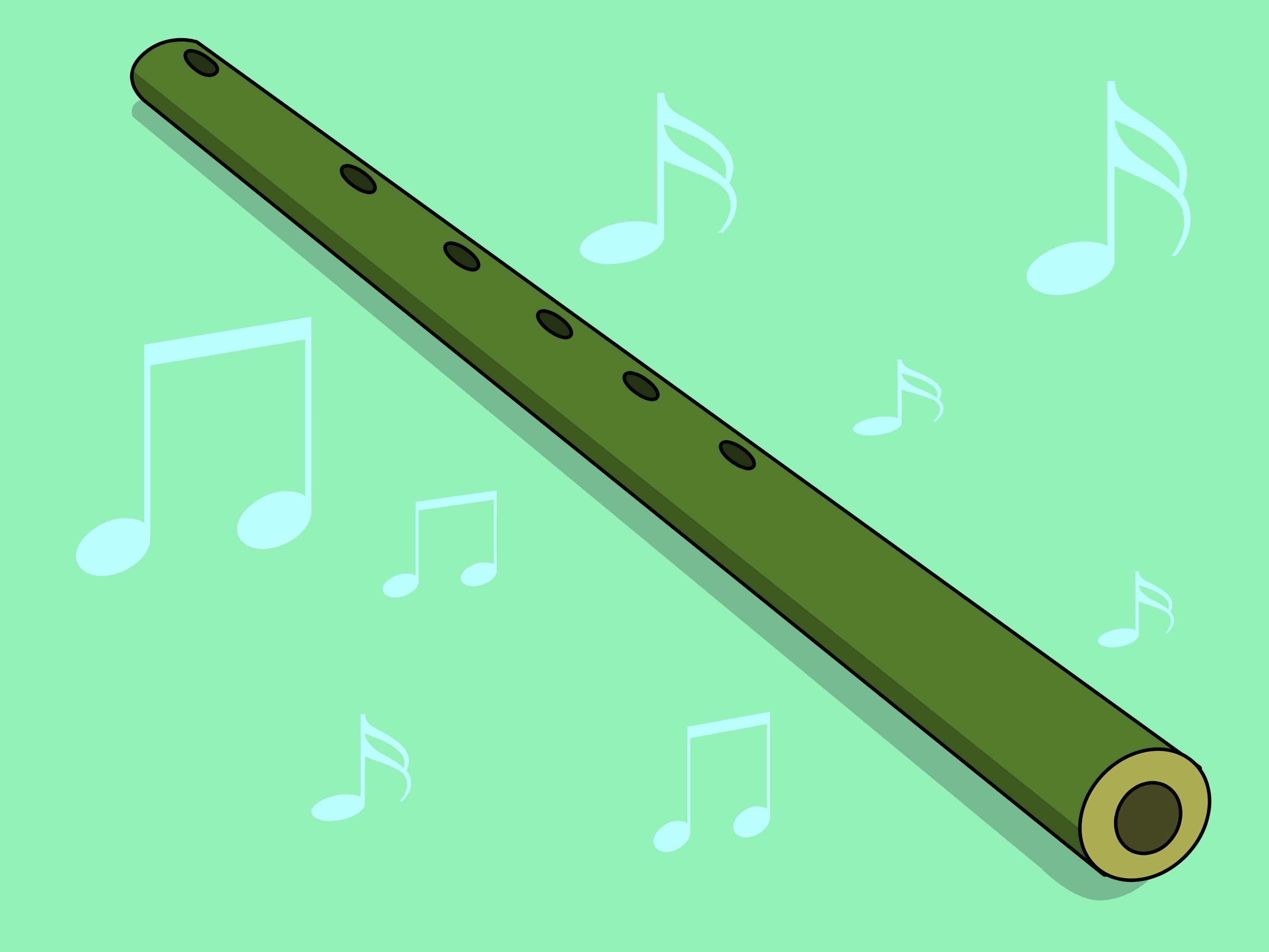3200x2400 How to Make a Bamboo Flute. Diy musical instruments, Flute, Wooden flute