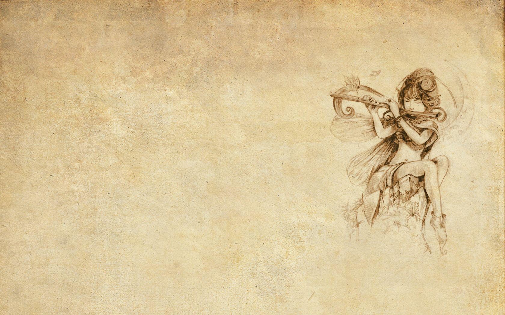 1680x1050 Flute Wallpaper