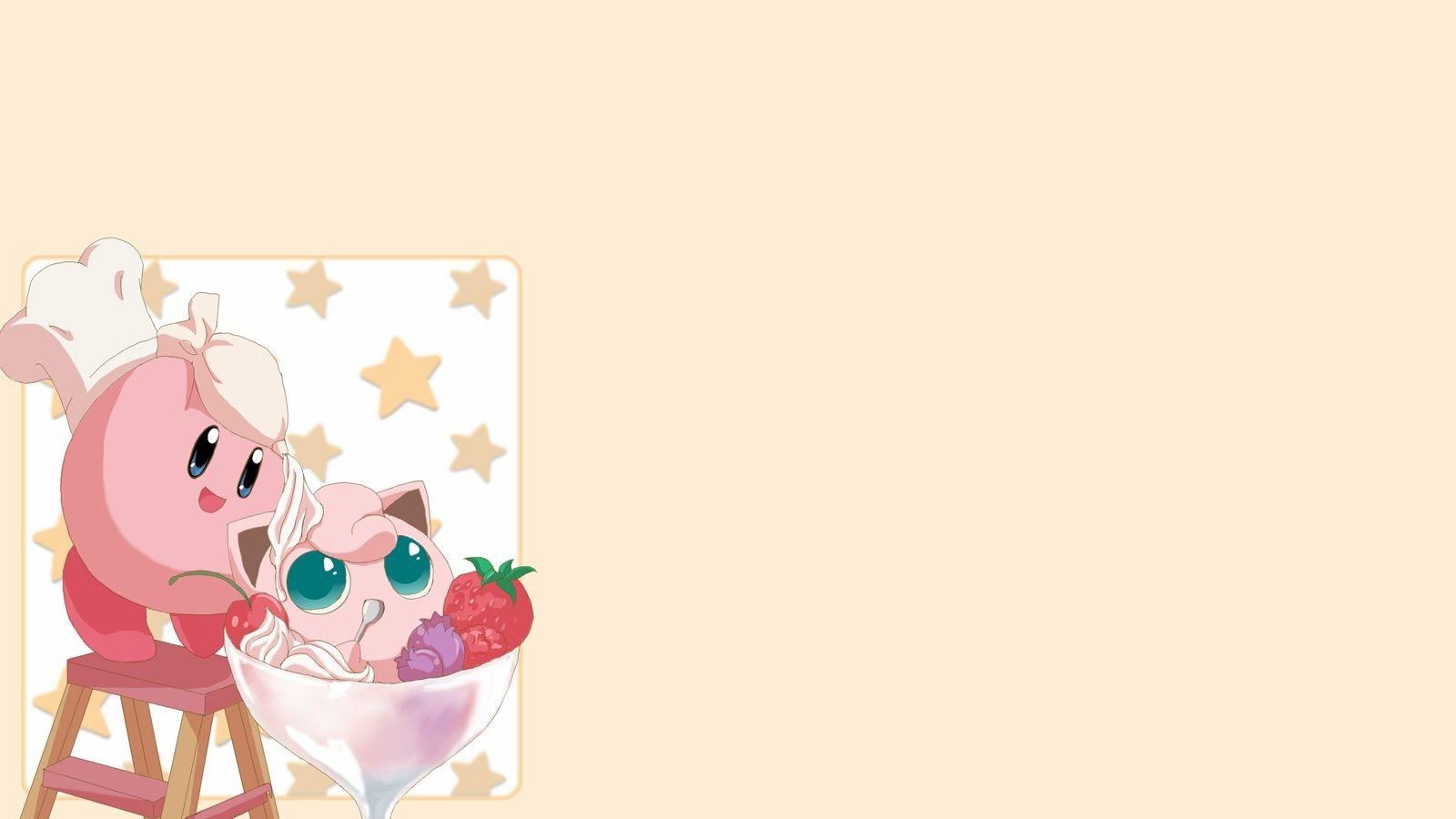 1600x900 kirby pokemon crossovers jigglypuff 1600x900 wallpaper High Quality Wallpaper, High Definition Wallpaper