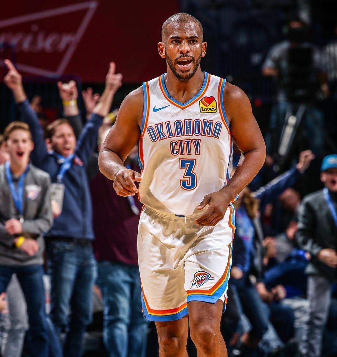 1080x1143 Oklahoma City Thunder on Instagram: “Chris Paul is a very bad man